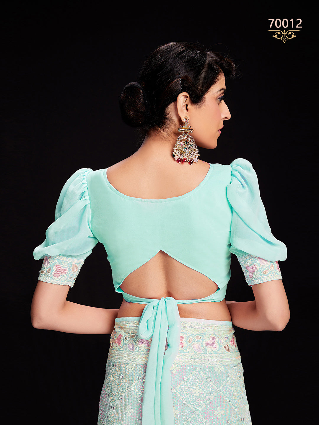 Swarna Vol 6 Designer Fancy Wear Saree D.No 70012