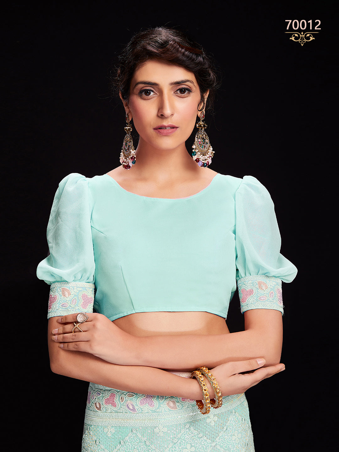 Swarna Vol 6 Designer Fancy Wear Saree D.No 70012