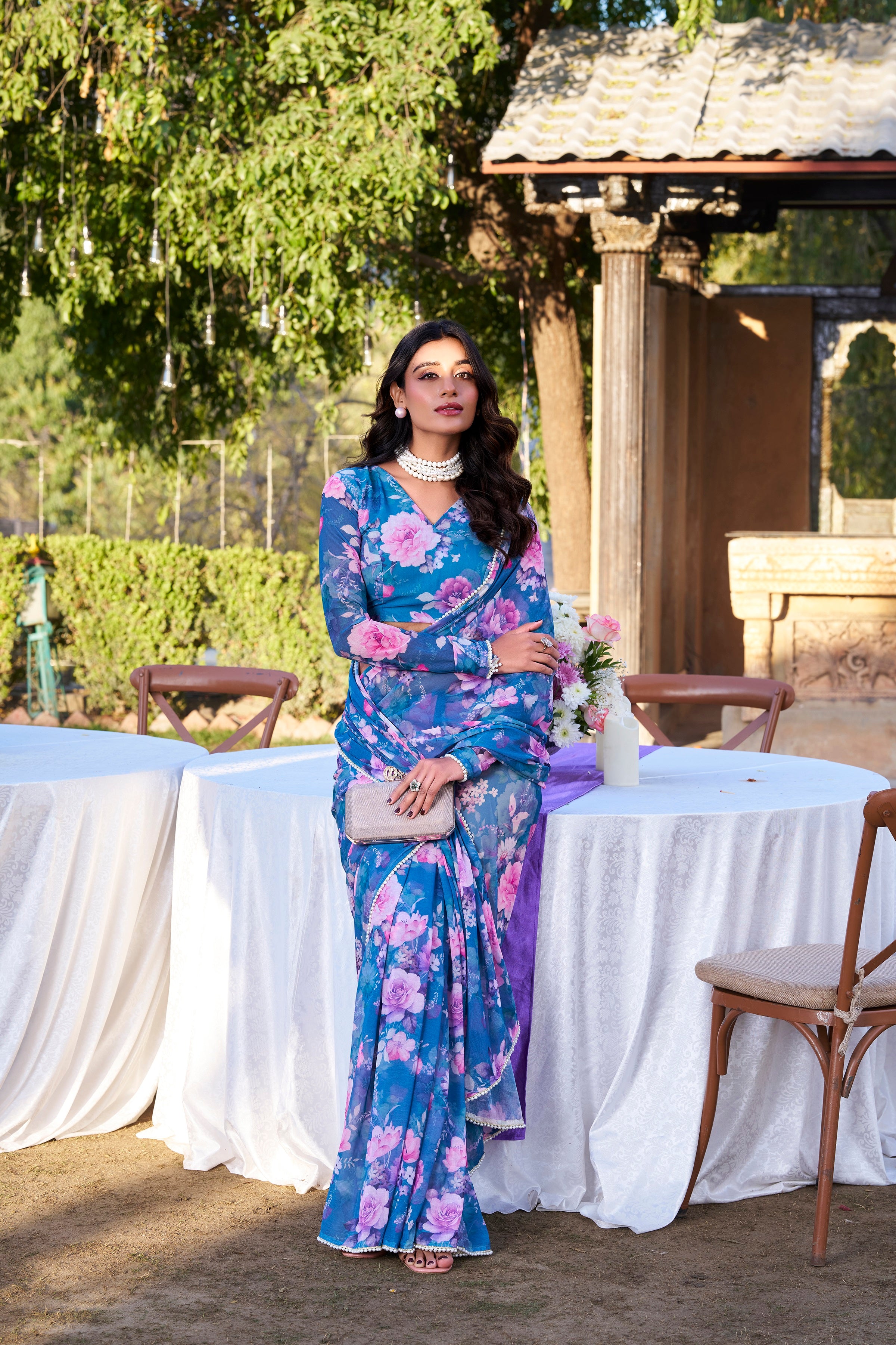 Chiffon Saree