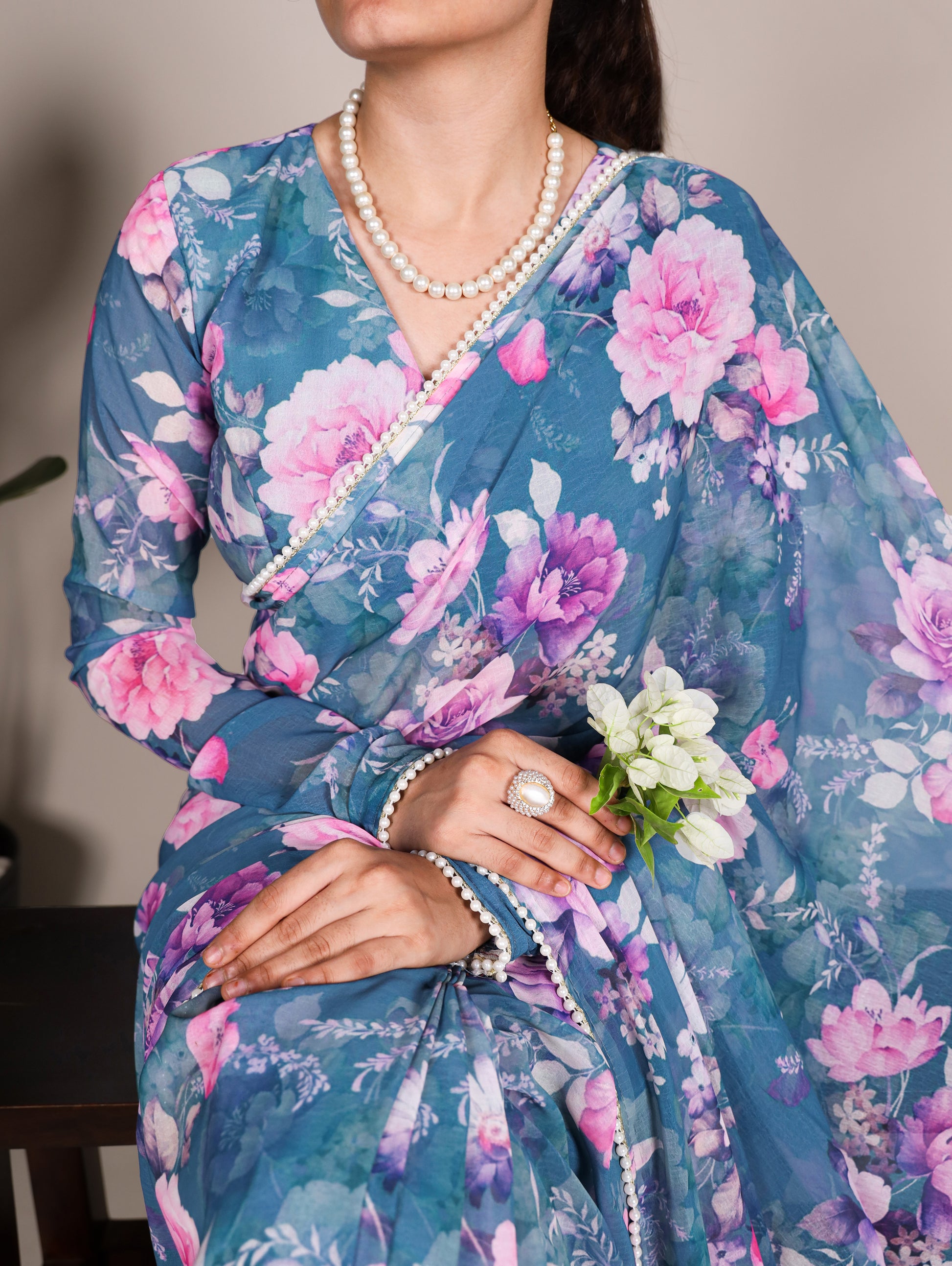 Chiffon Saree