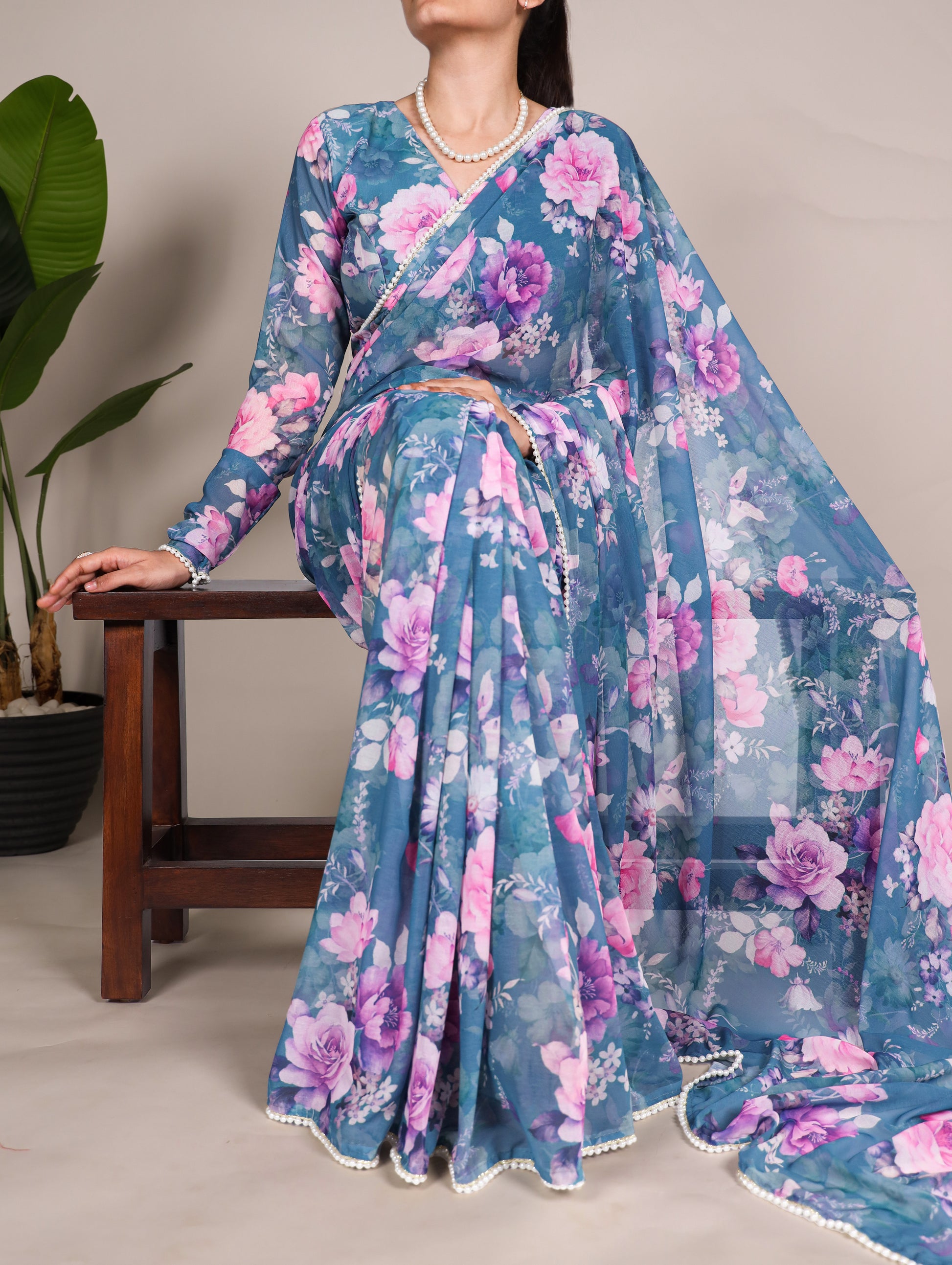 Chiffon Saree