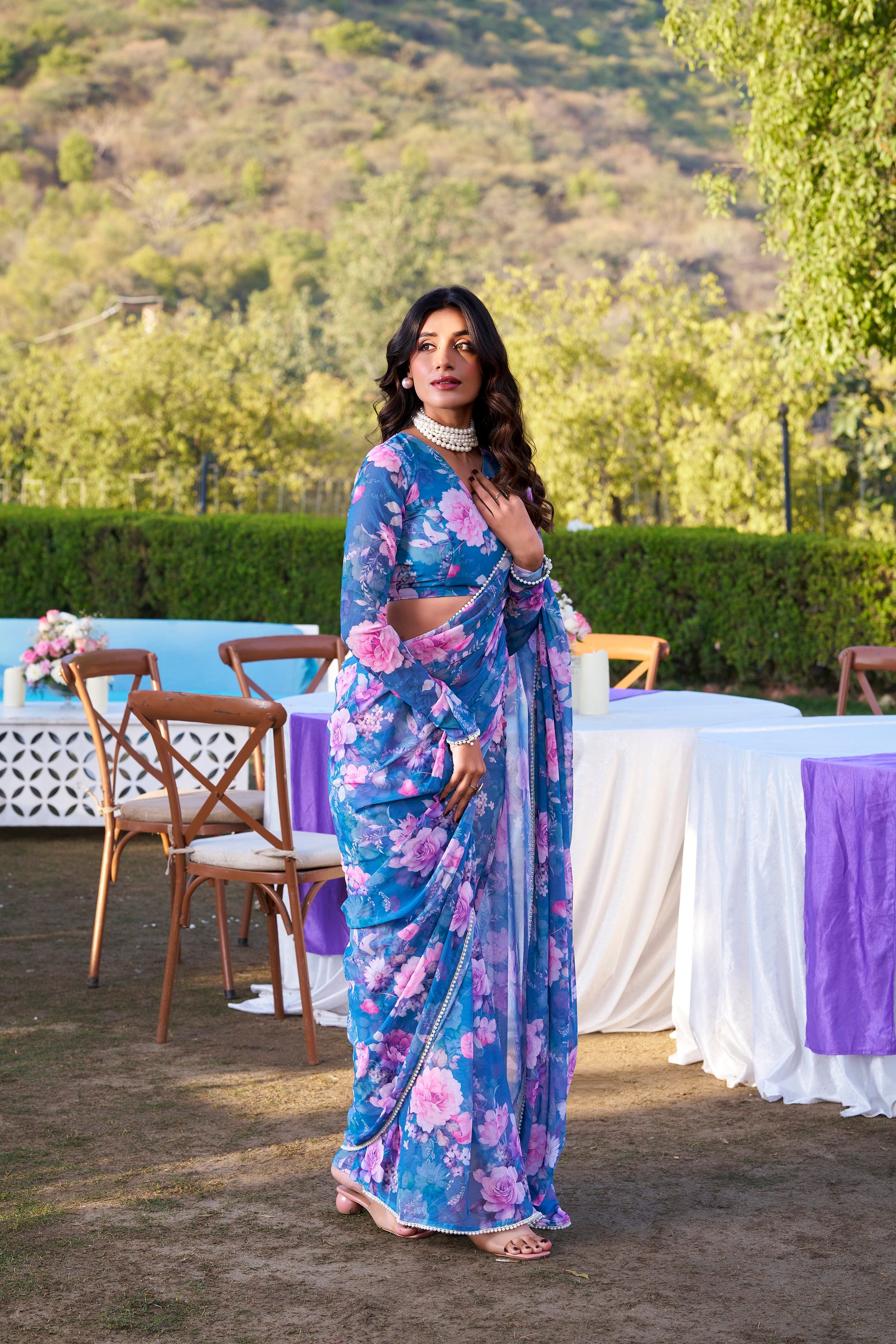 Chiffon Saree