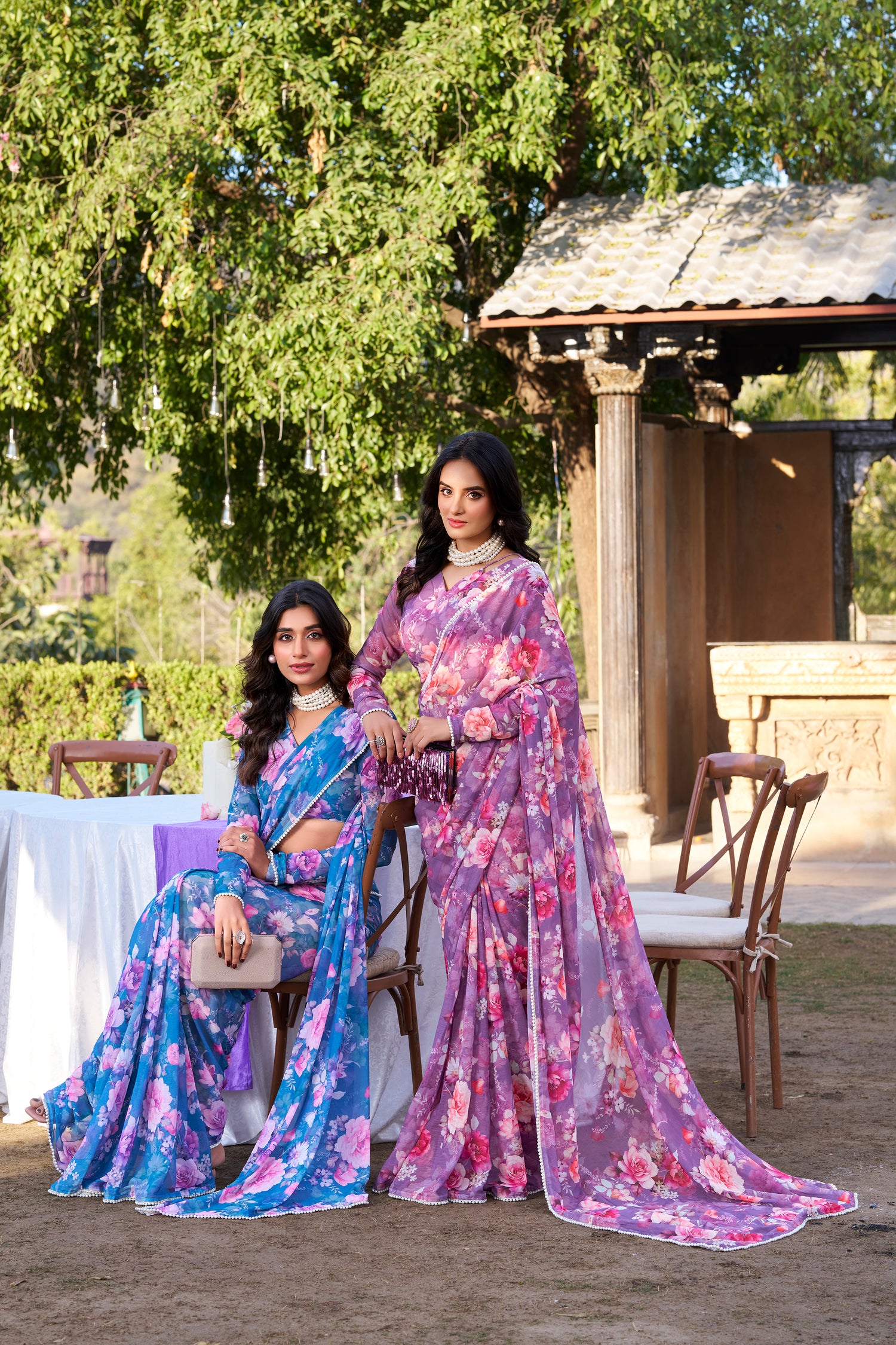 Chiffon Saree