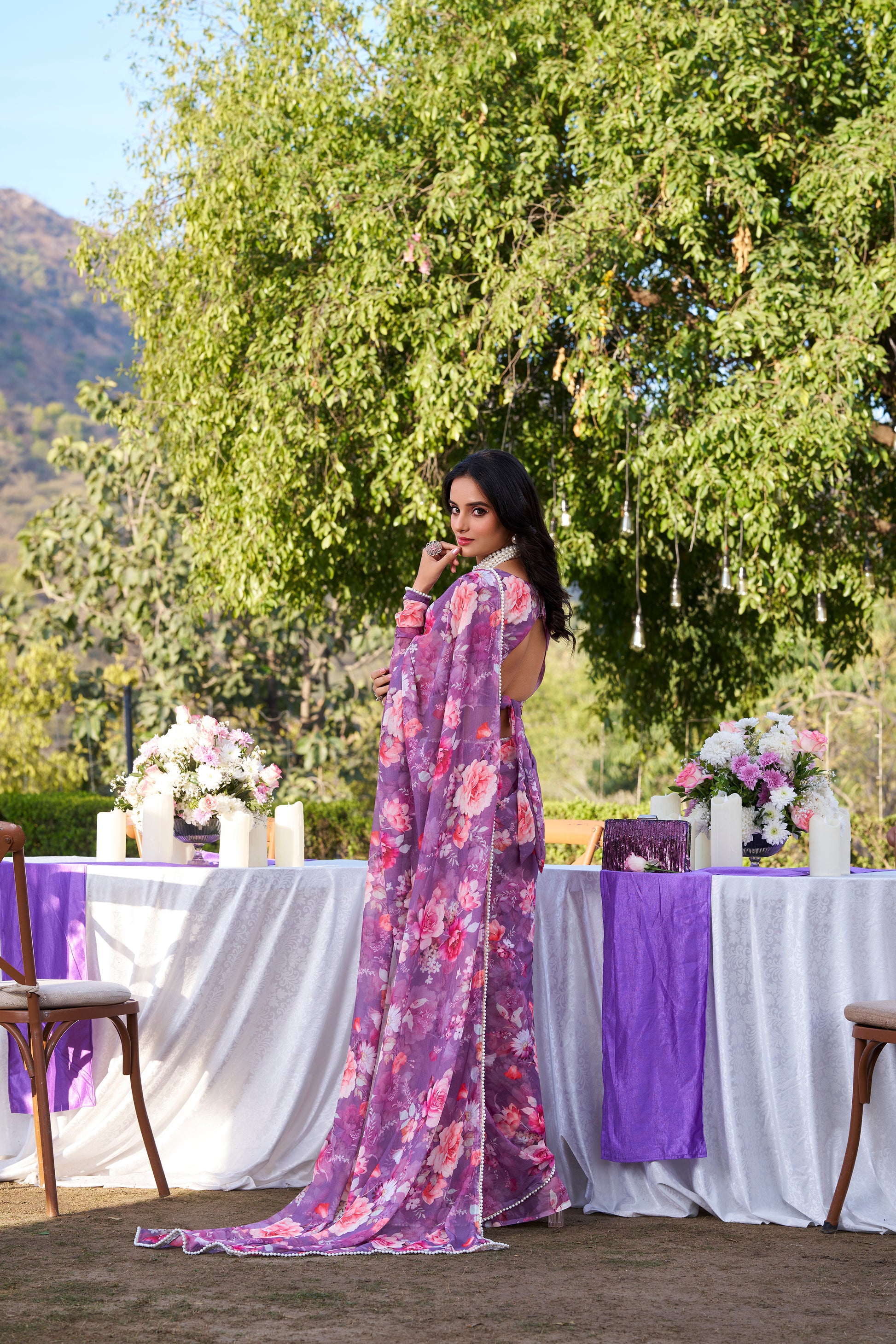 Chiffon Saree