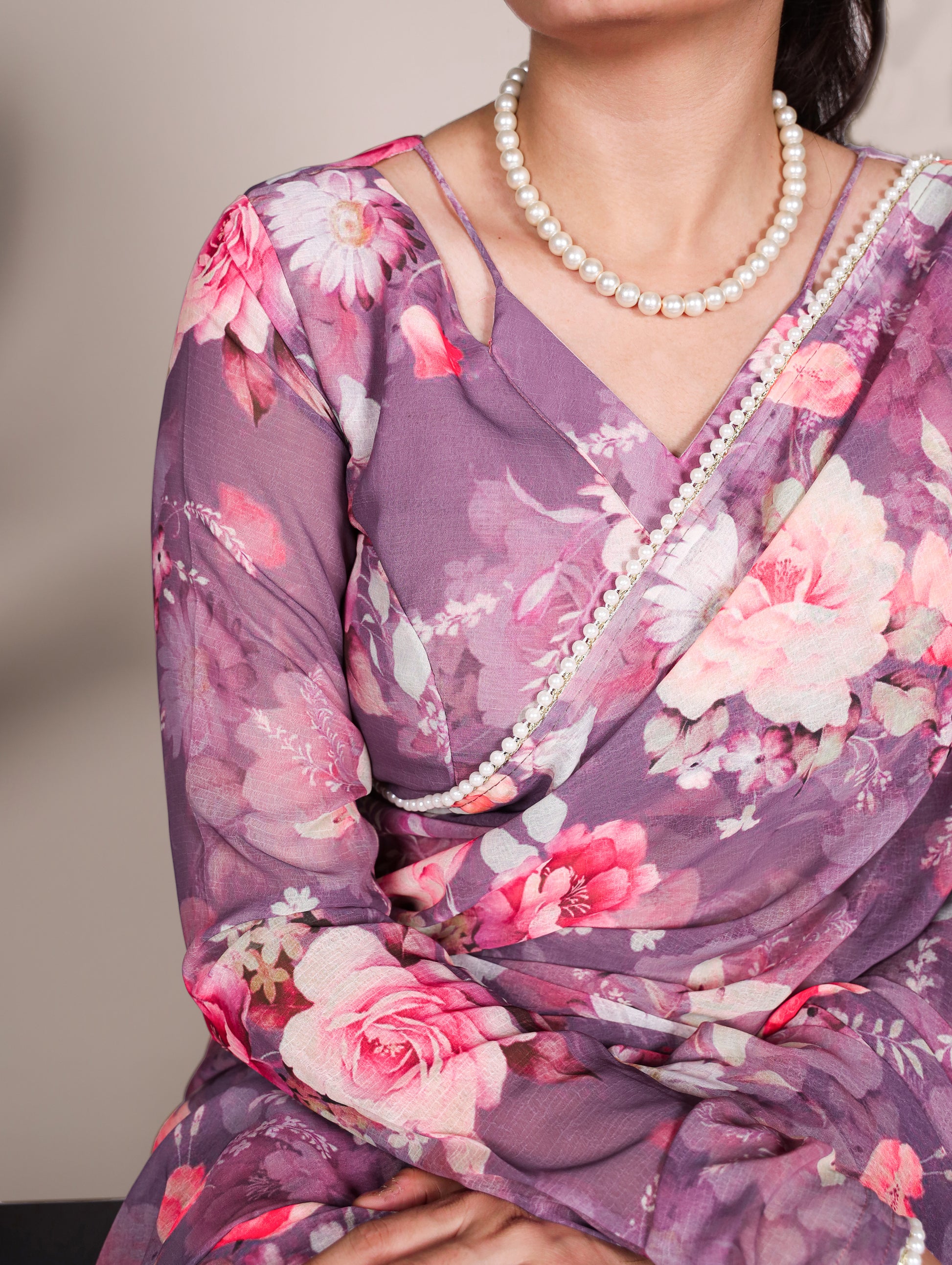 Chiffon Saree