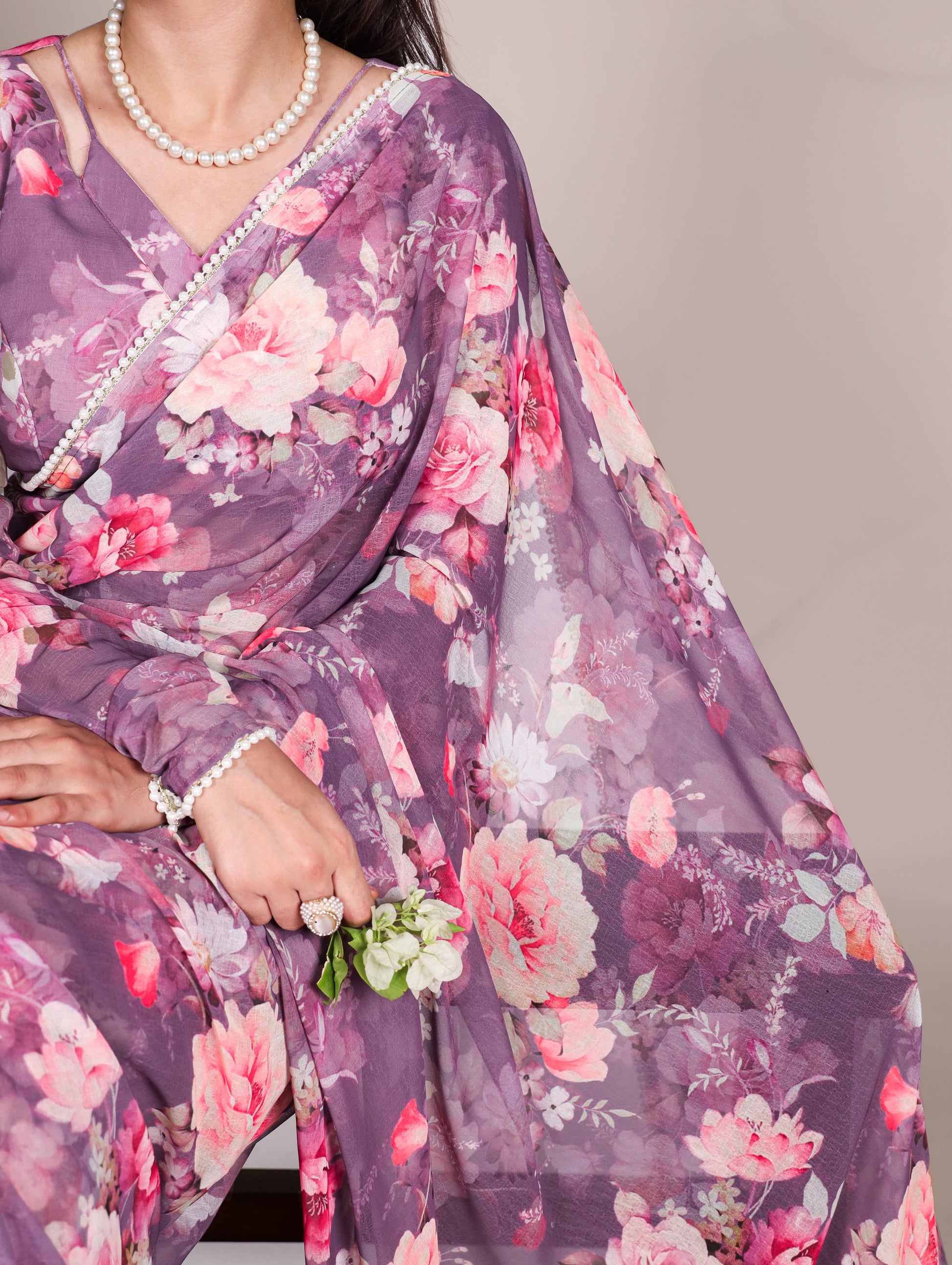 Chiffon Saree