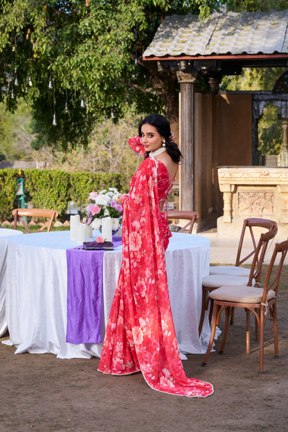 Chiffon Saree