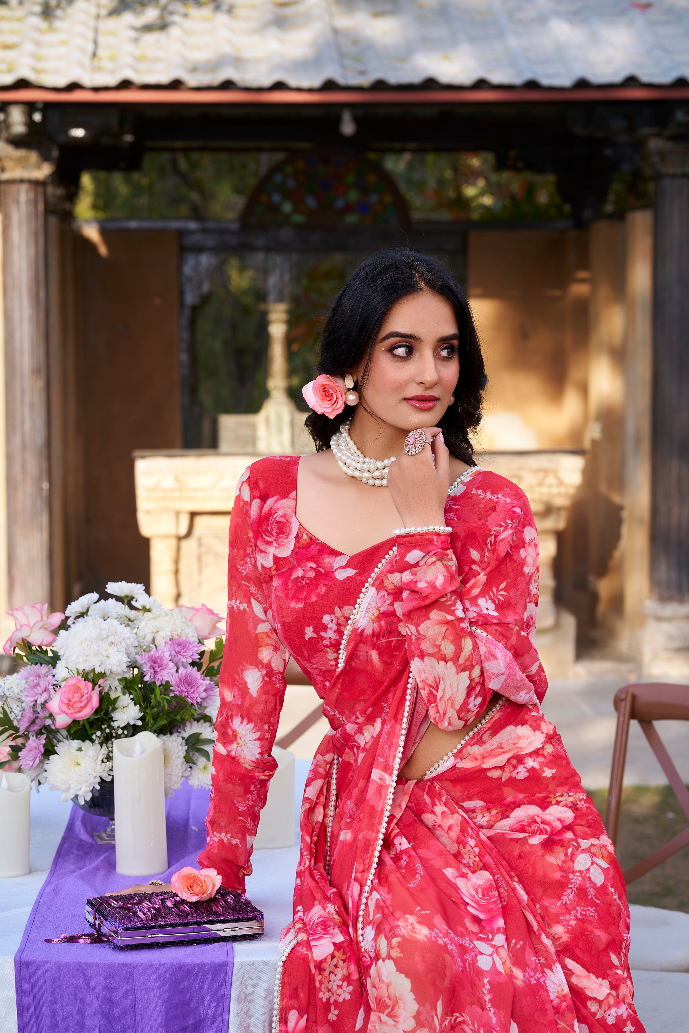 Chiffon Saree
