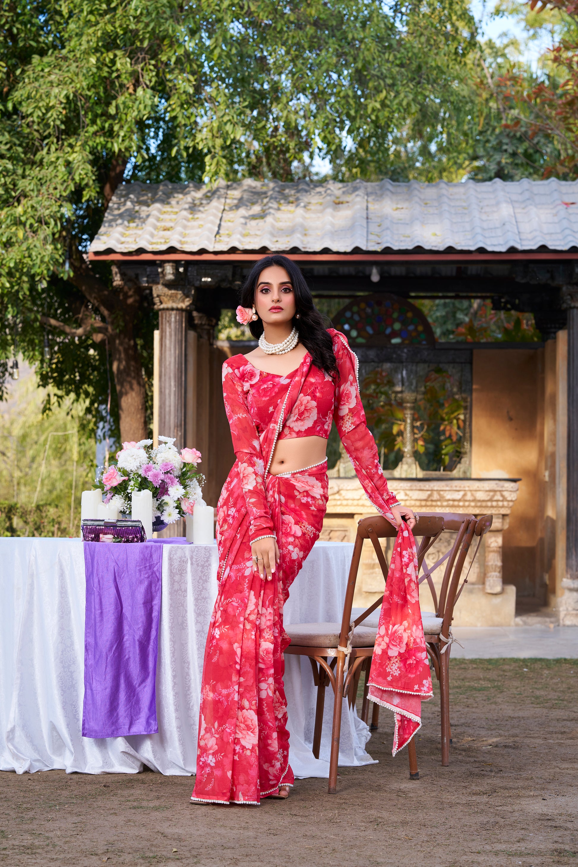 Chiffon Saree