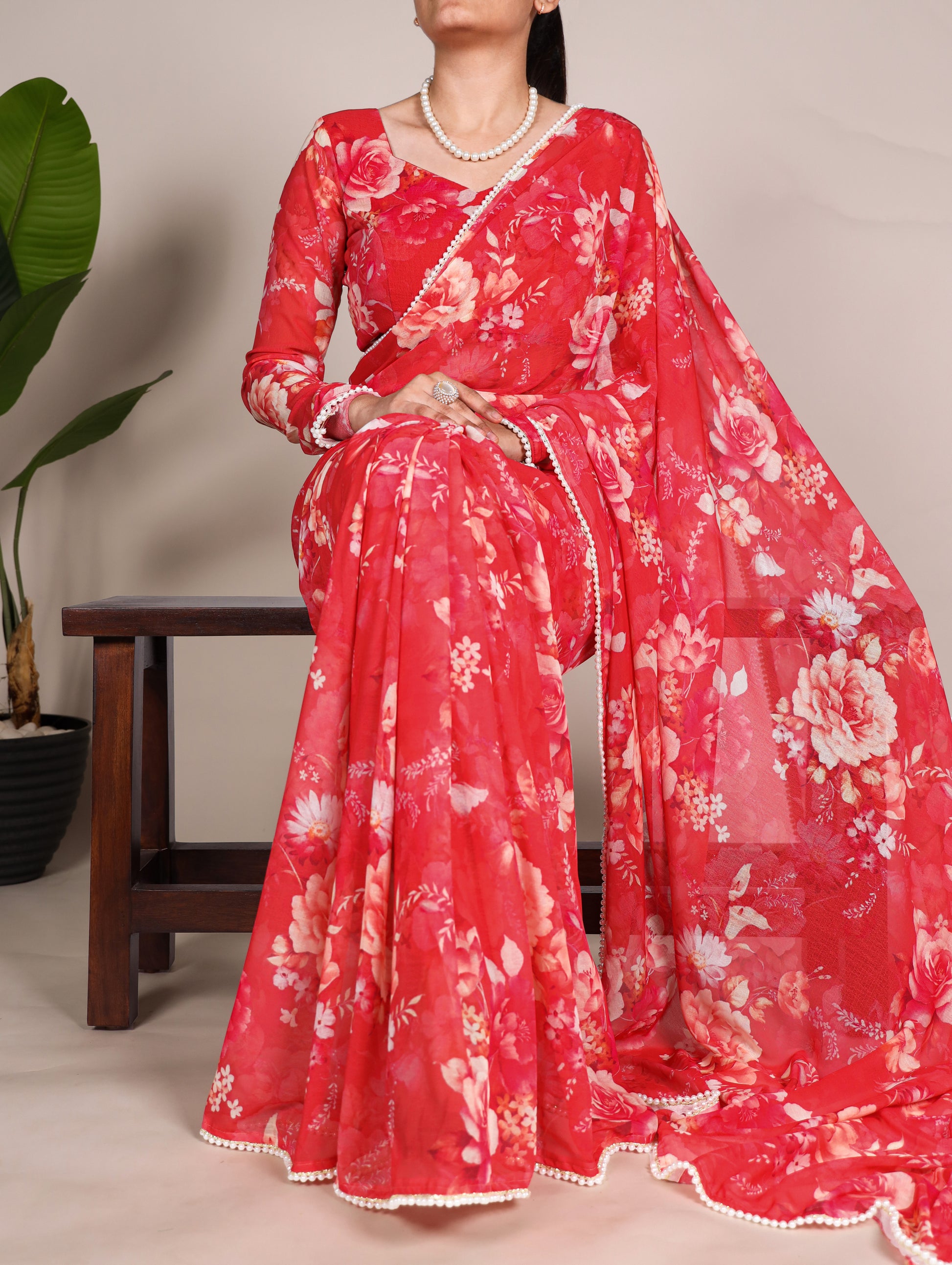 Chiffon Saree