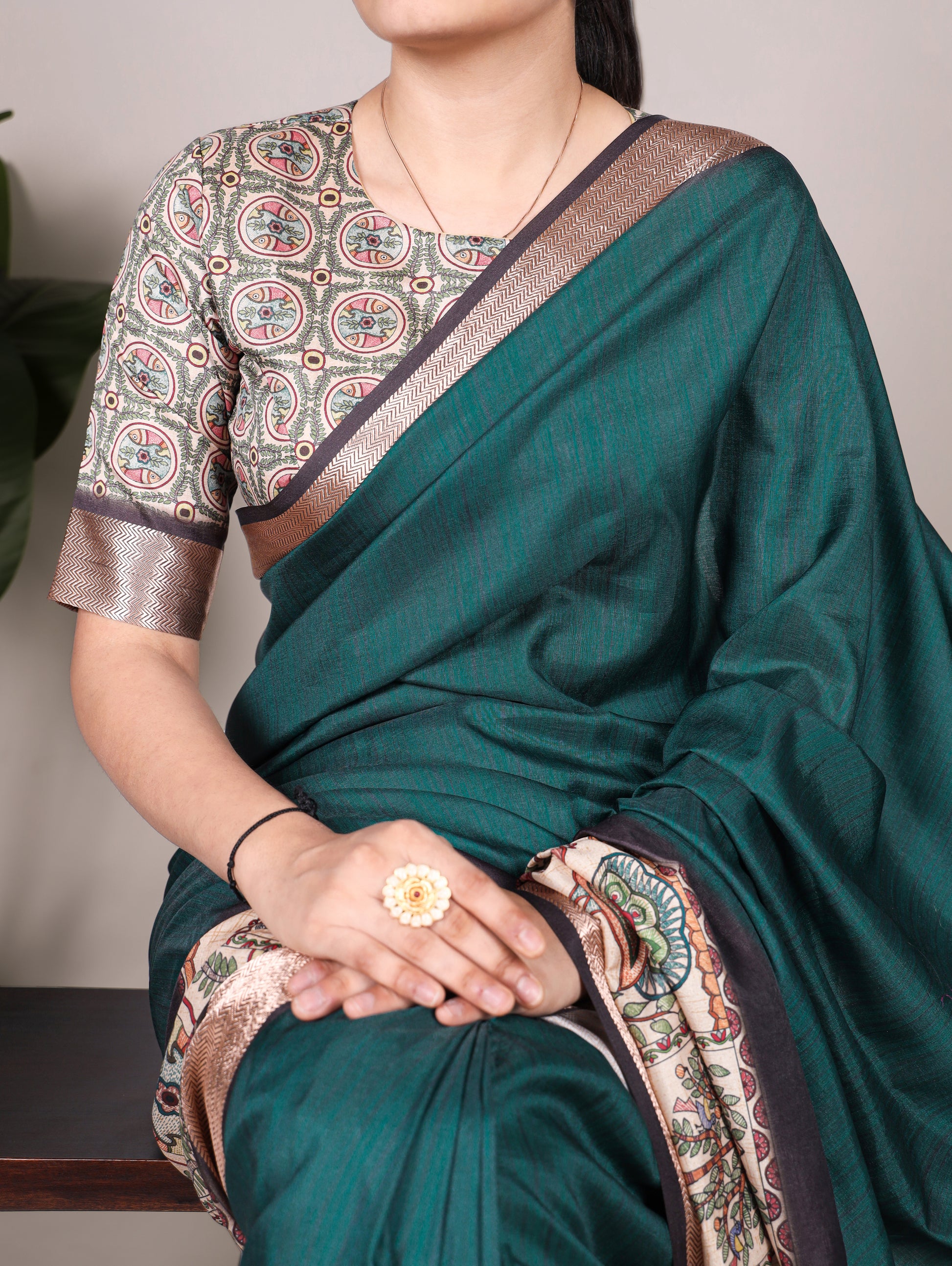 Tussar Saree