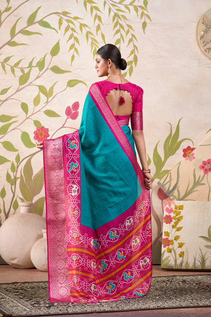 Tussar Saree