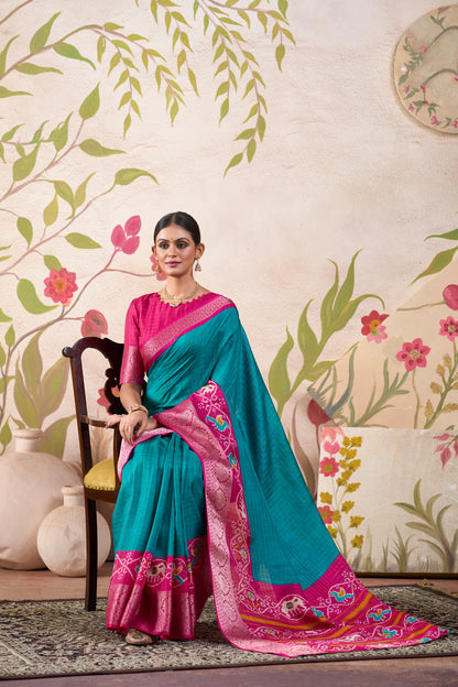 Tussar Saree