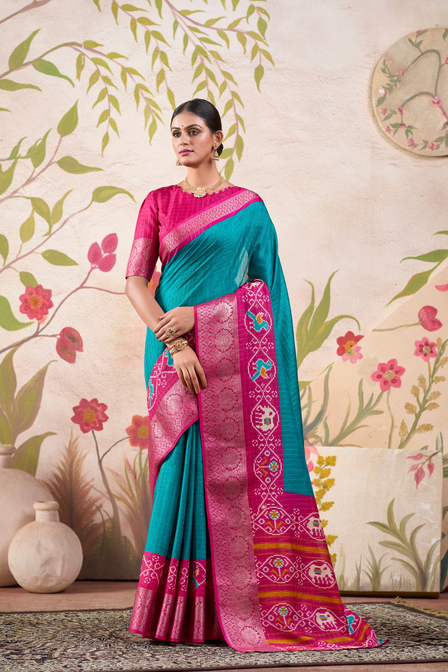 Tussar Saree