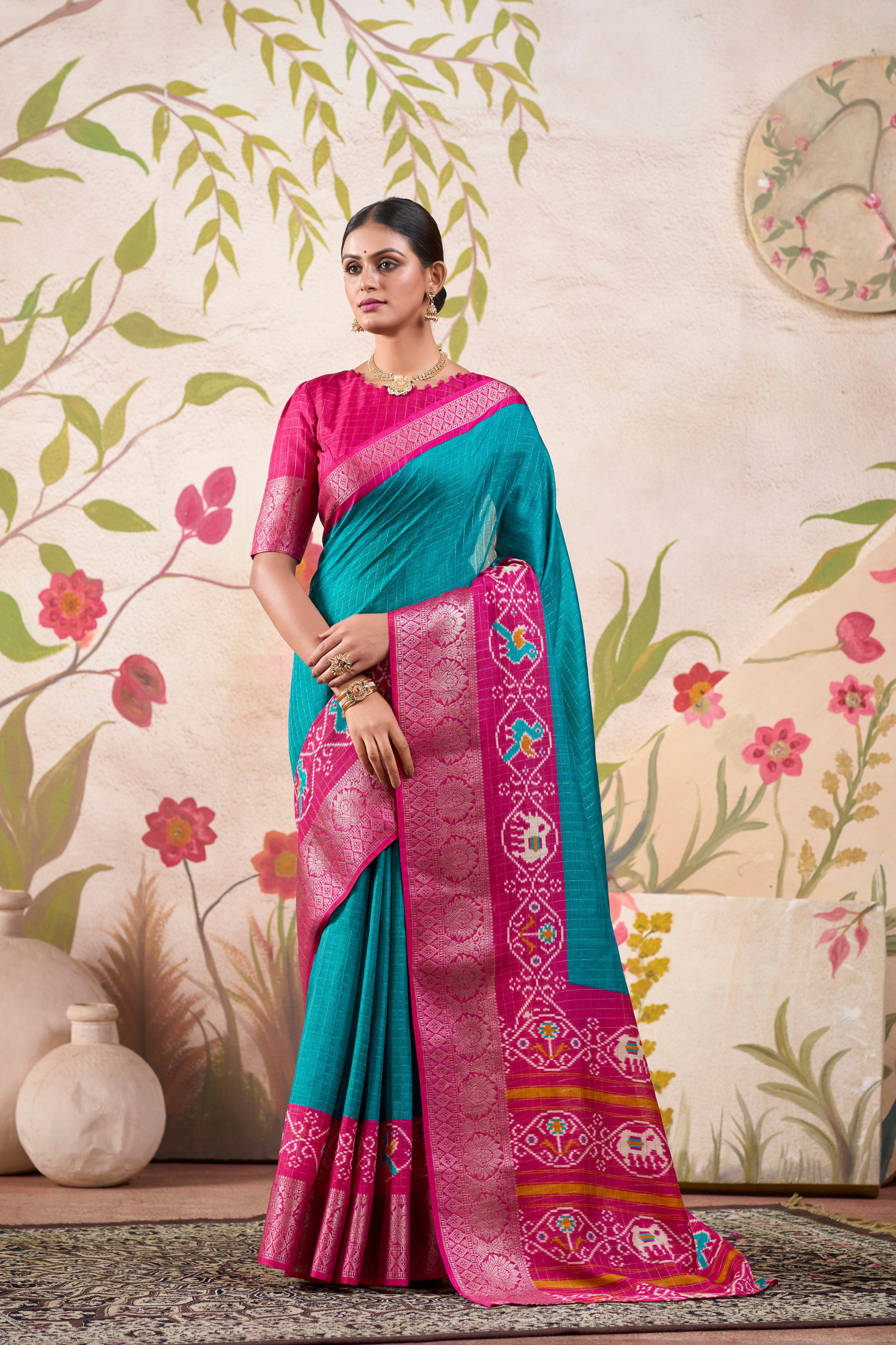 Tussar Saree