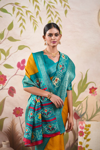 Tussar Saree