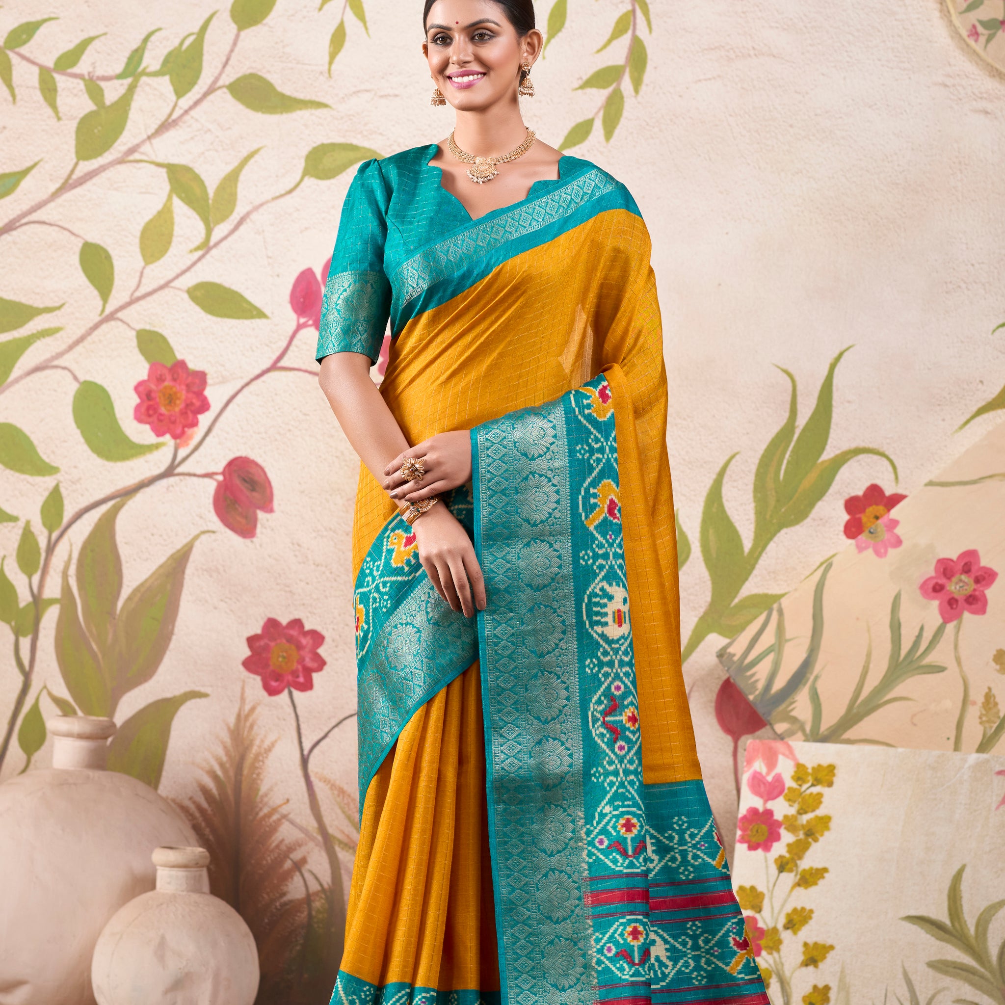 Tussar Saree
