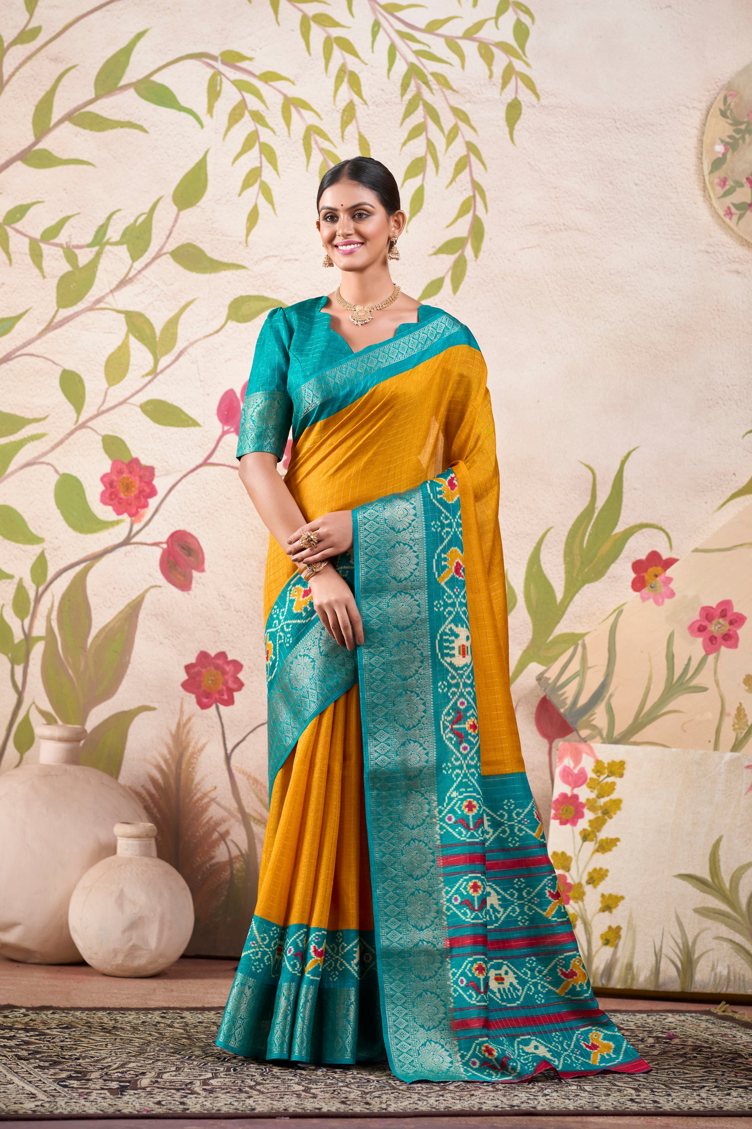 Tussar Saree