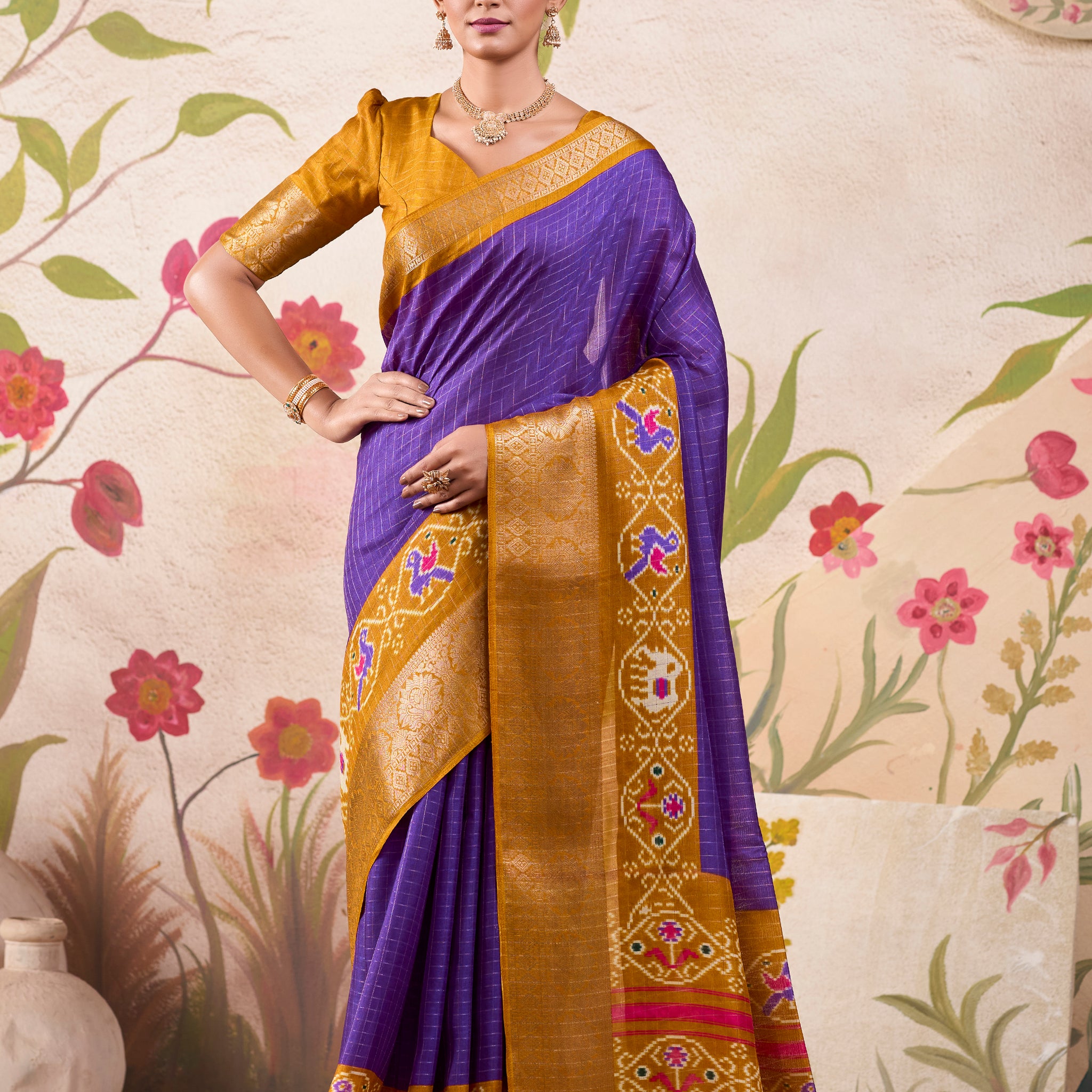 Tussar Saree