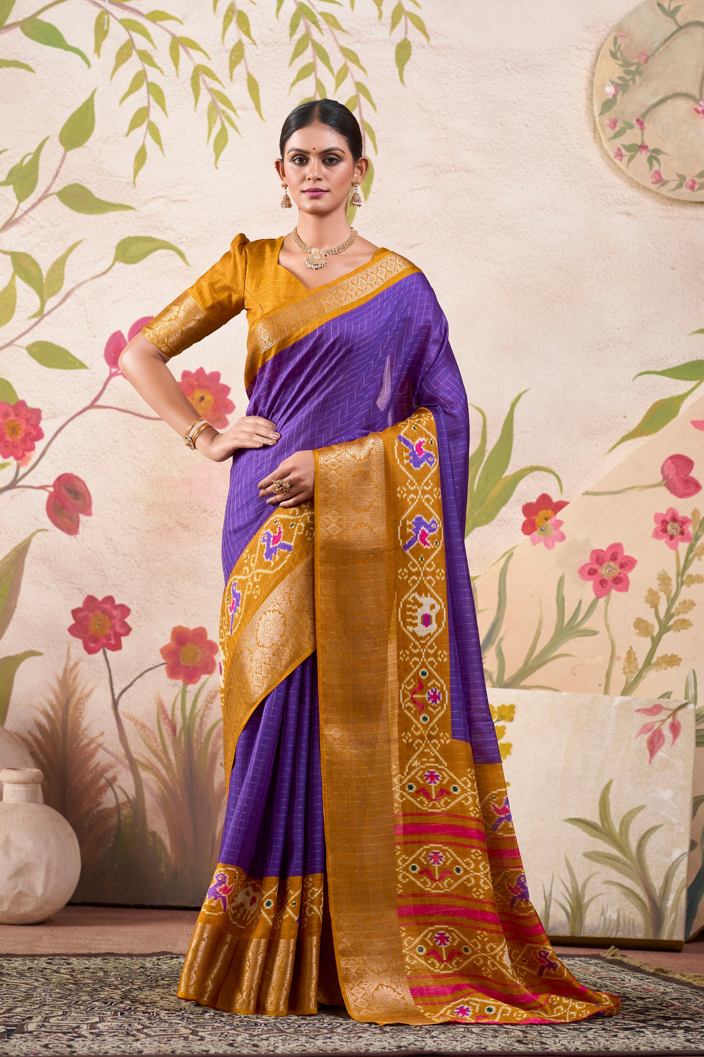 Tussar Saree