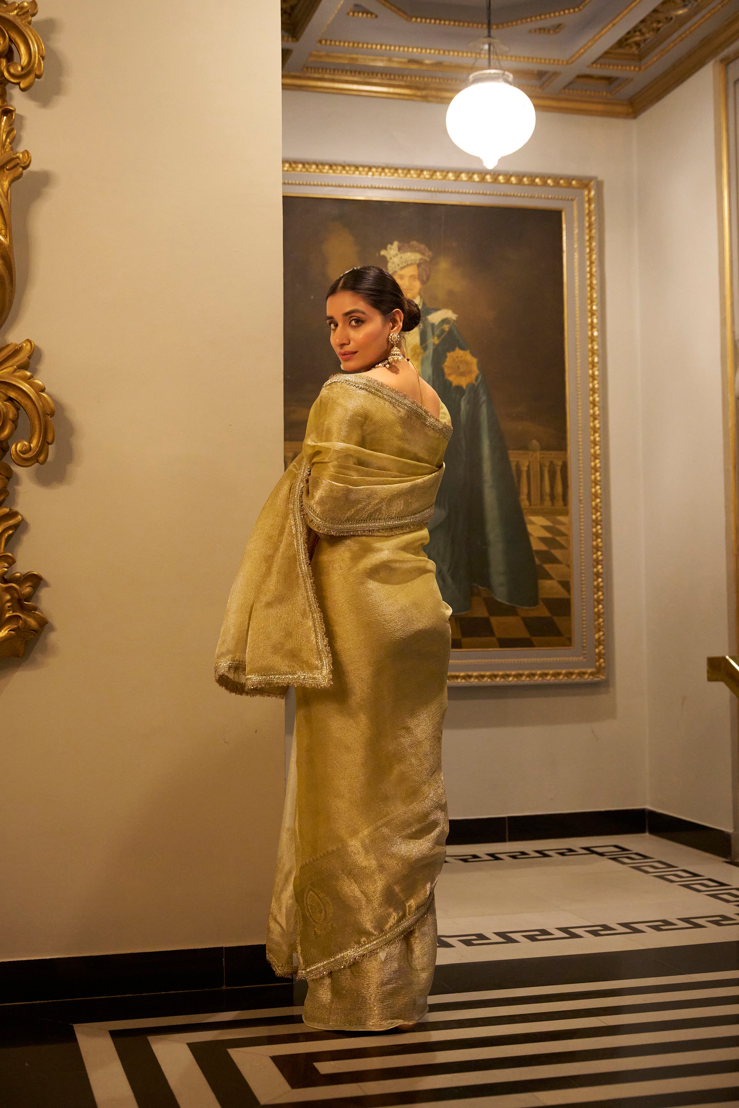 Tissue Saree