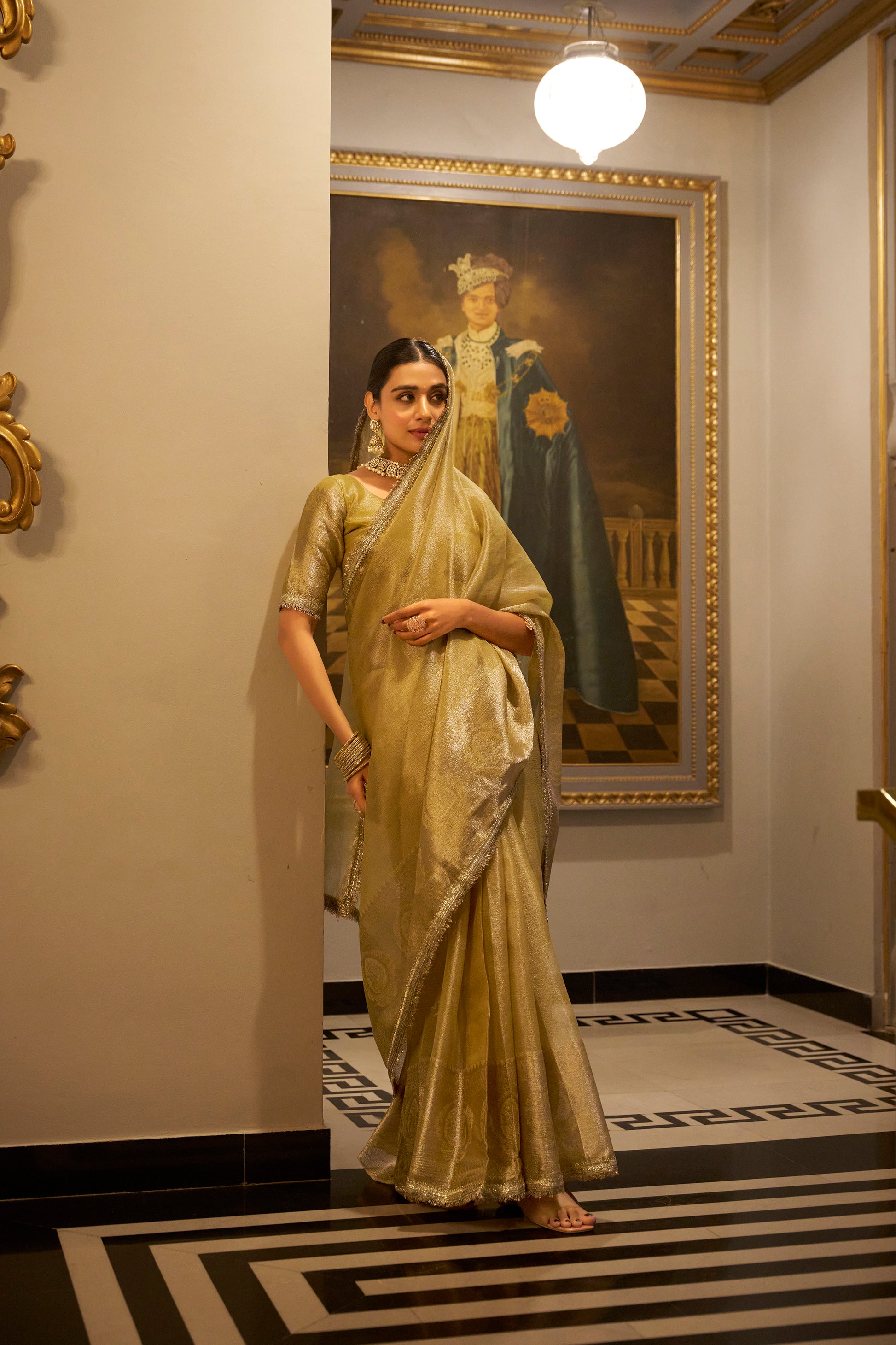 Tissue Saree