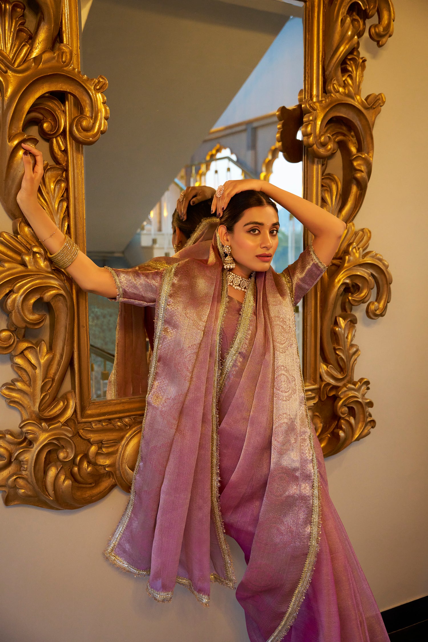 Tissue Saree