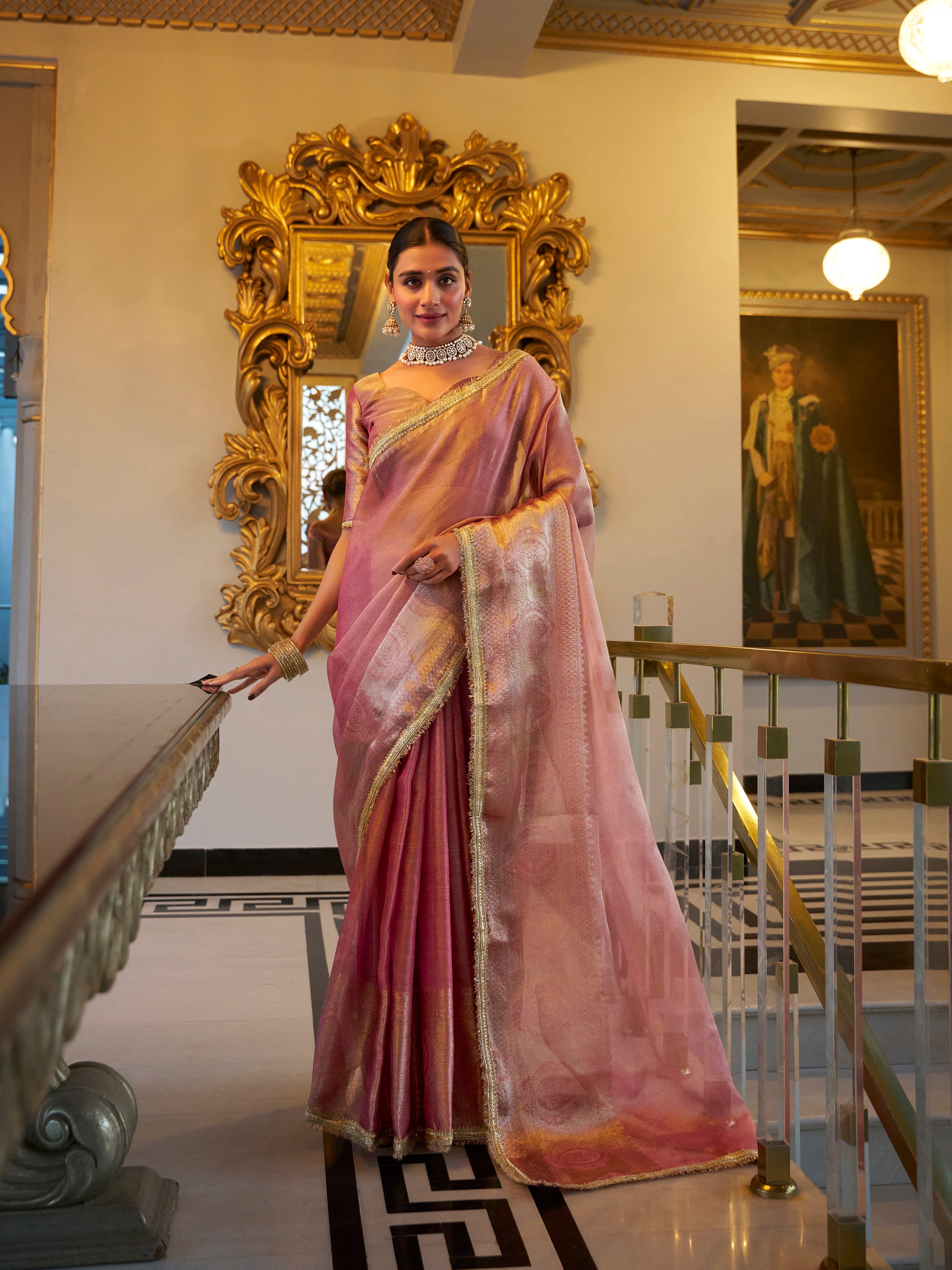 Tissue Saree