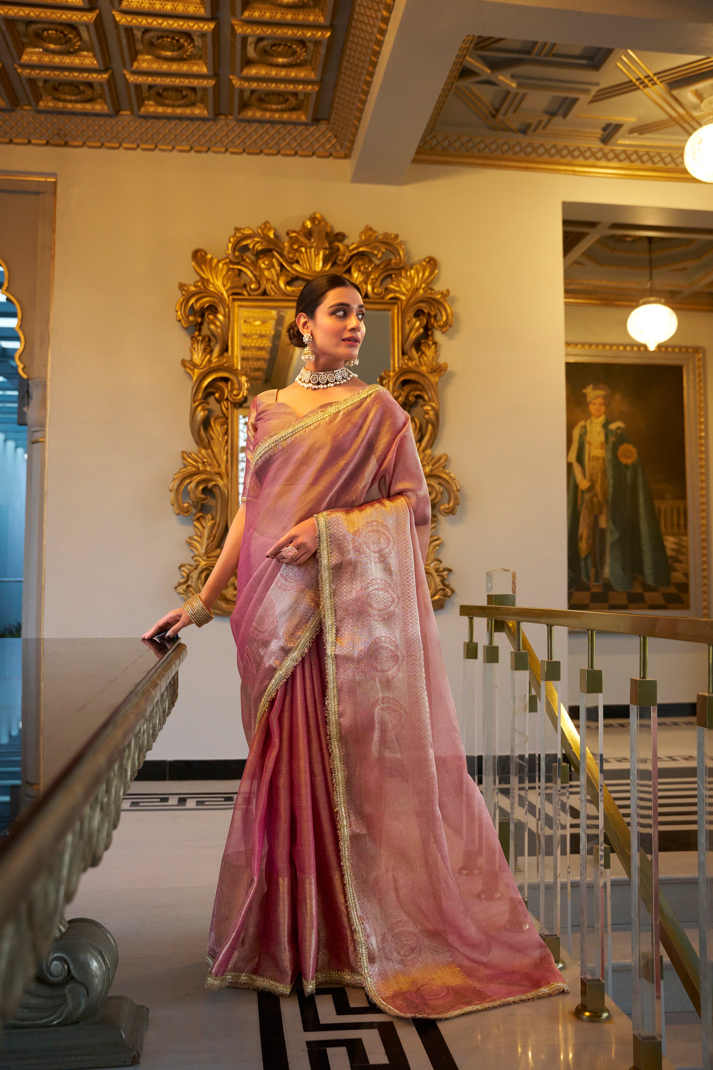Tissue Saree