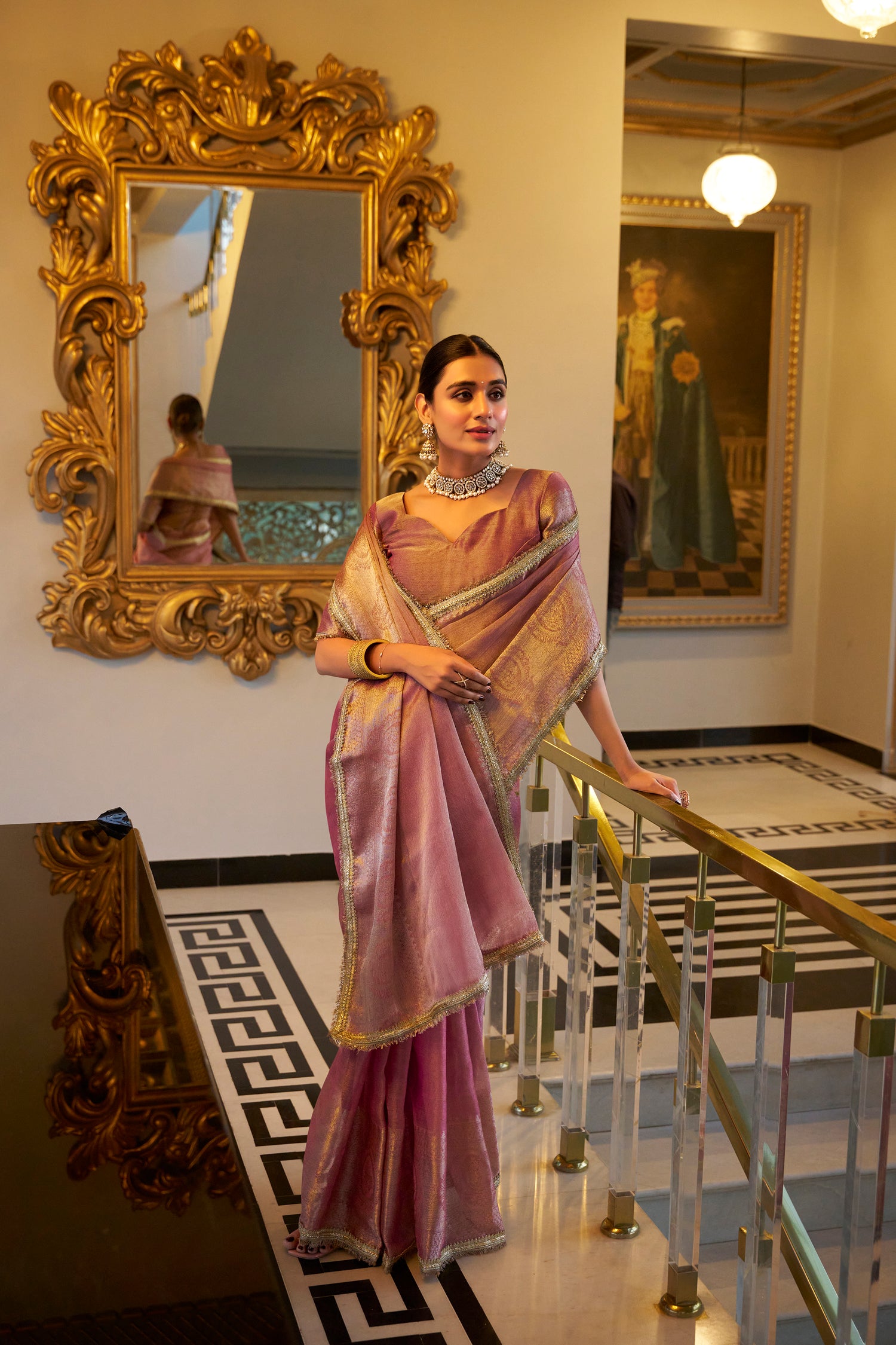 Tissue Saree