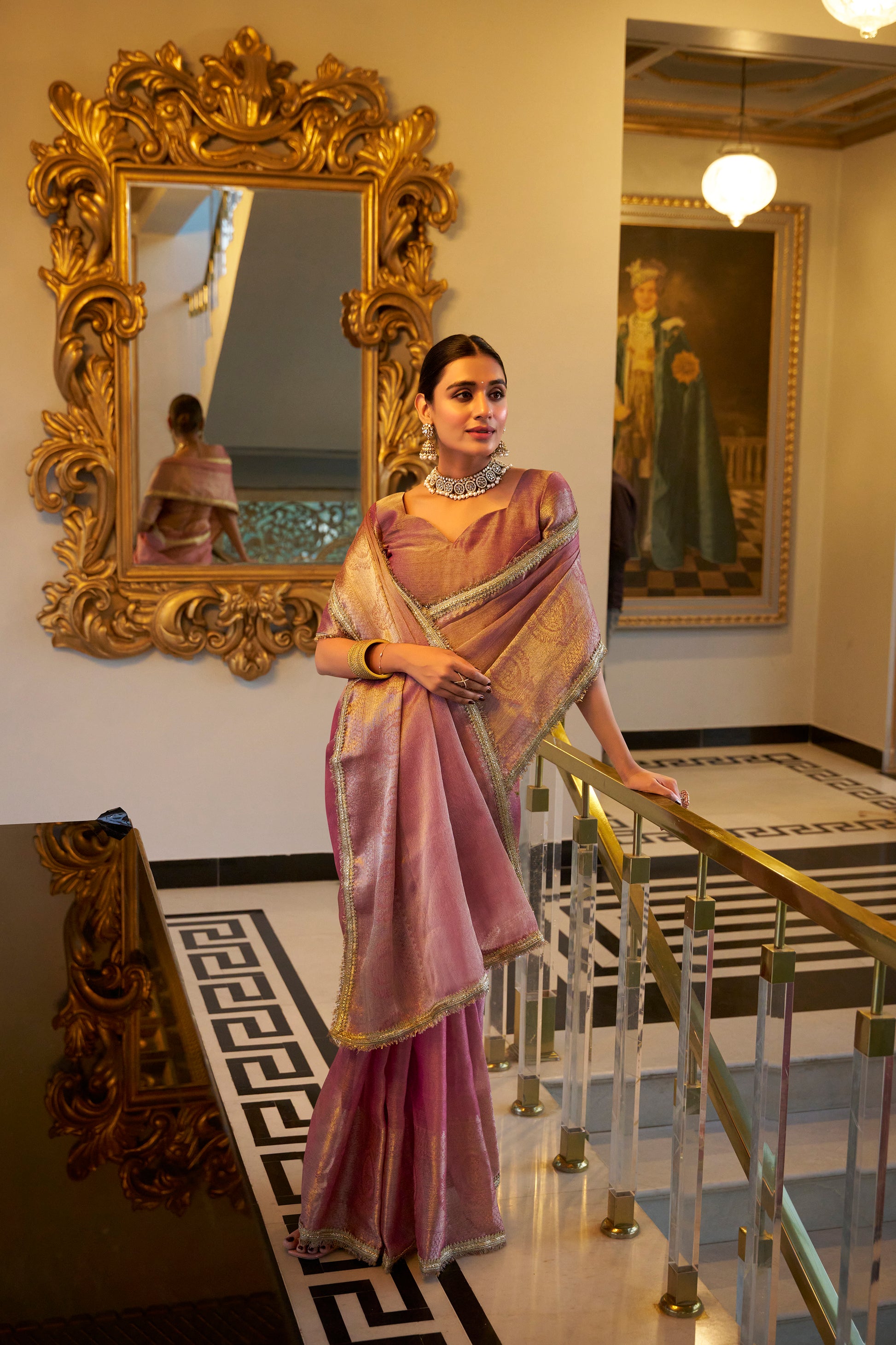 Tissue Saree