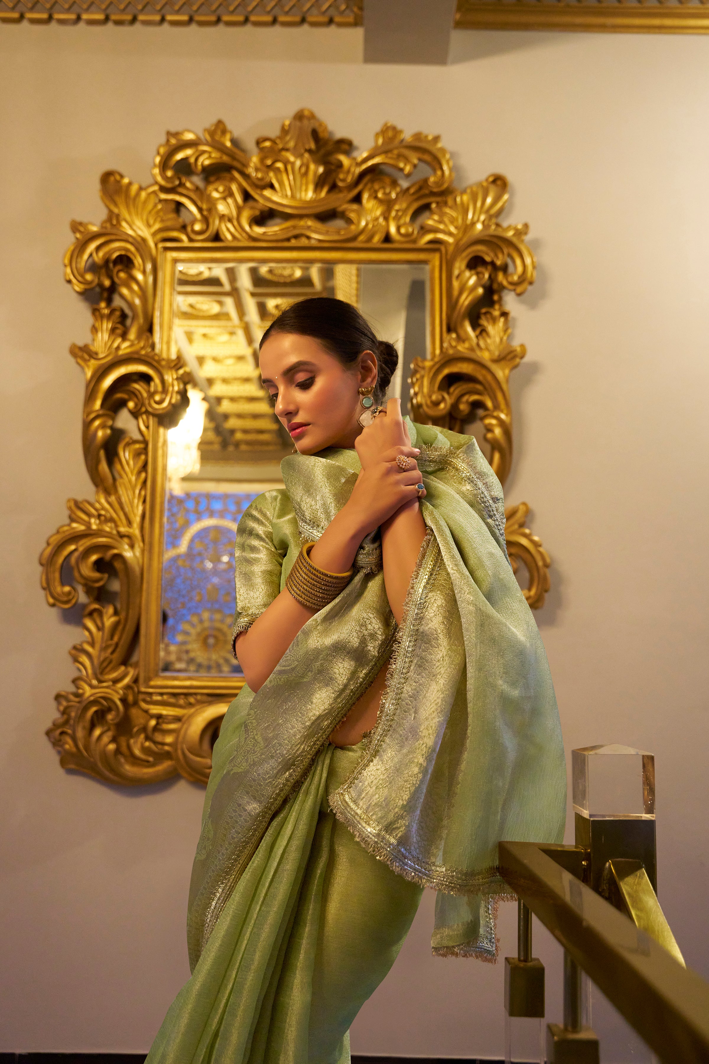 Tissue Saree