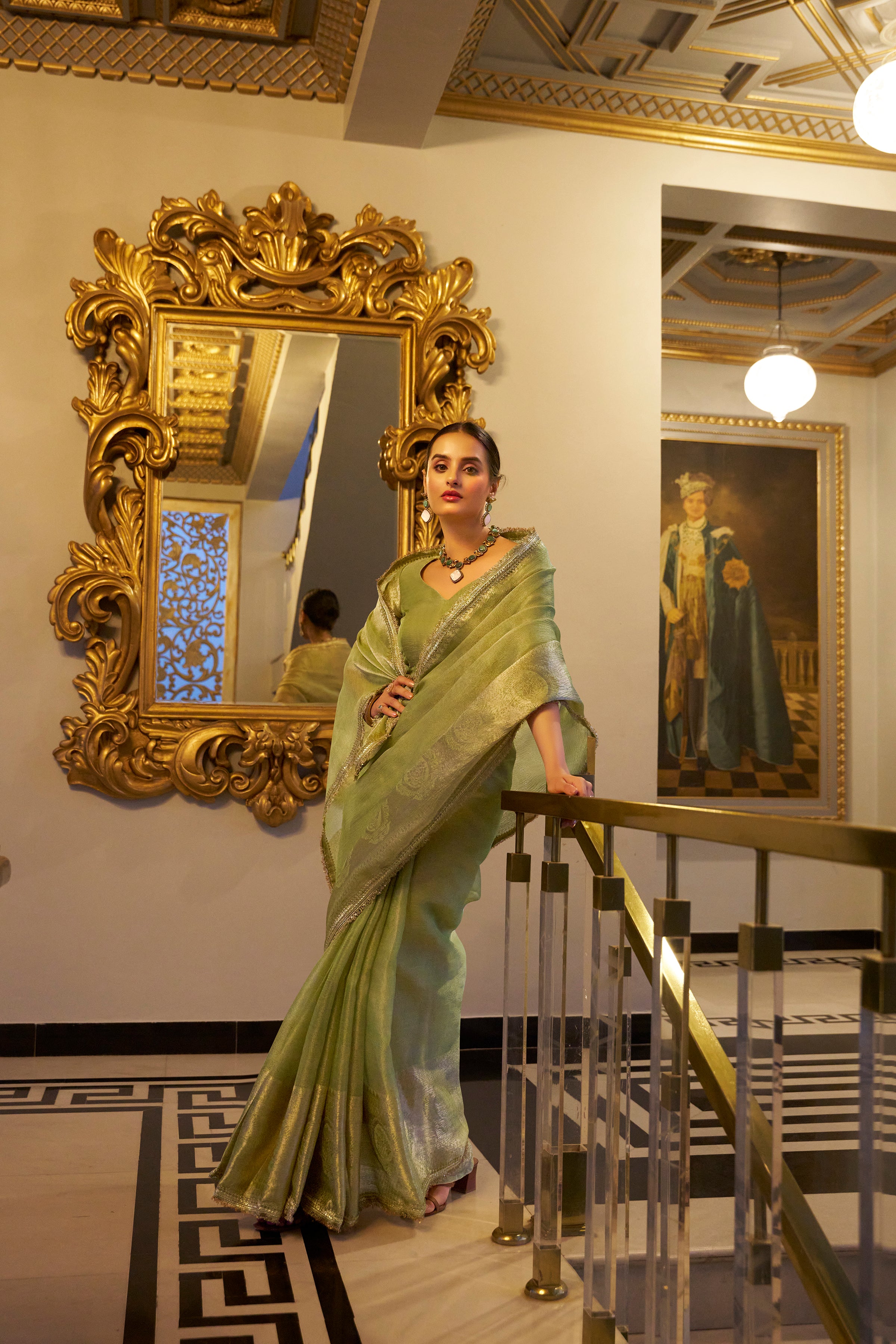 Tissue Saree