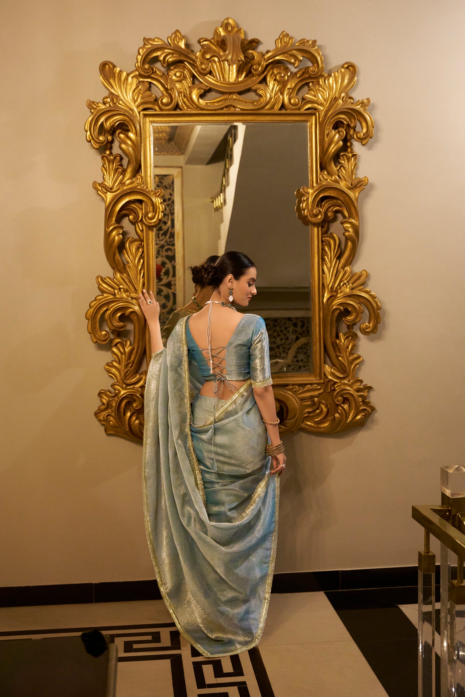 Tissue Saree