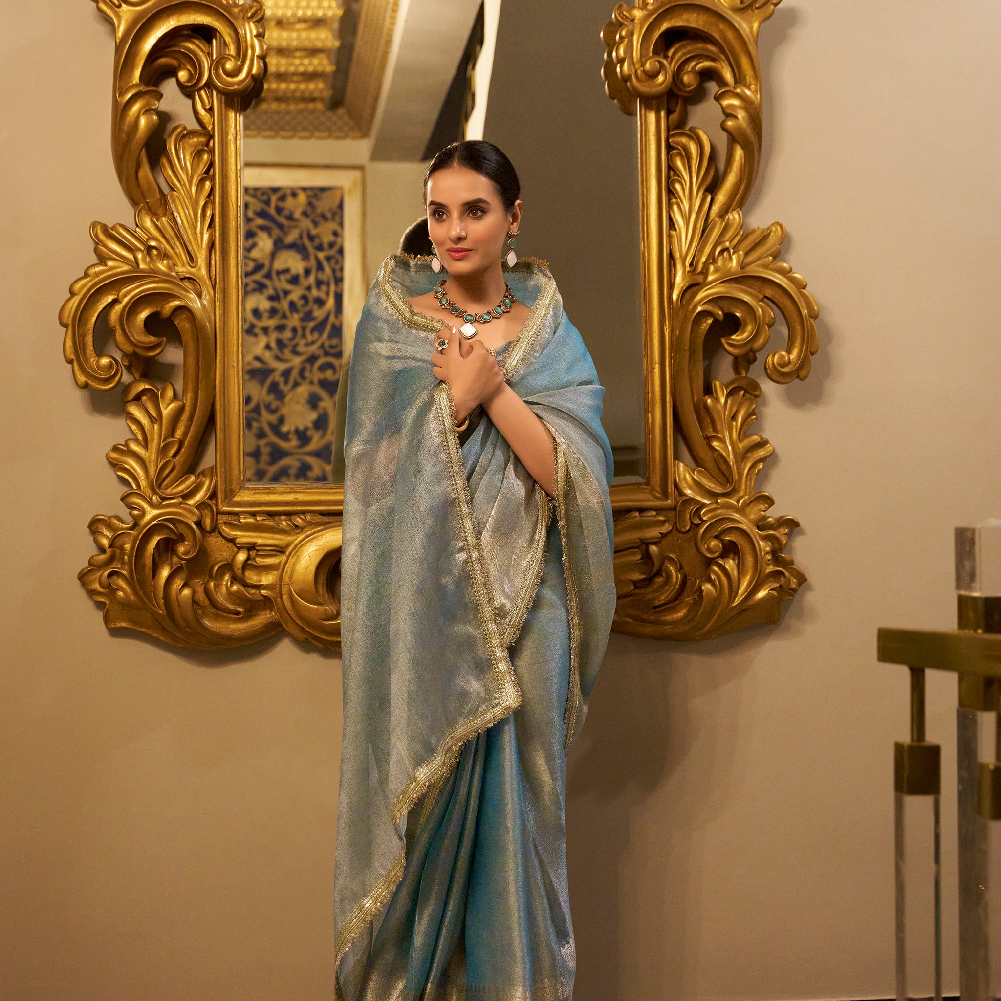 Tissue Saree