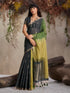 Green Pure Soft Scarlet Cotton Handloom Viscose Cotton Saree 