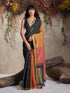 Rust Pure Soft Scarlet Cotton Handloom Viscose Cotton Saree 