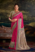 Madhubani Bandhej Print Saree