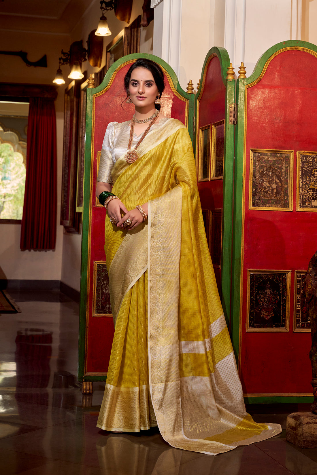 Jacquard Saree