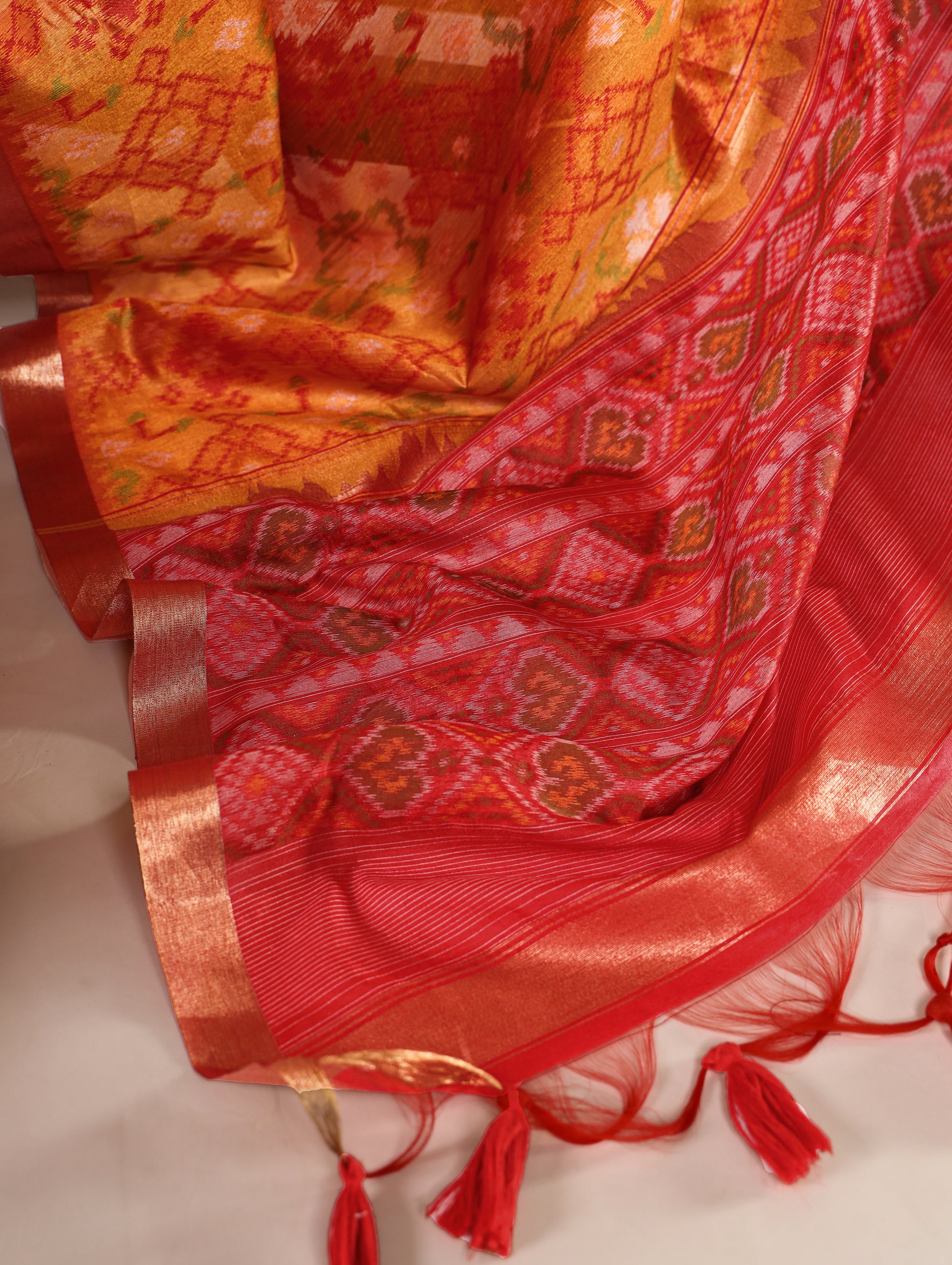 Jacquard saree