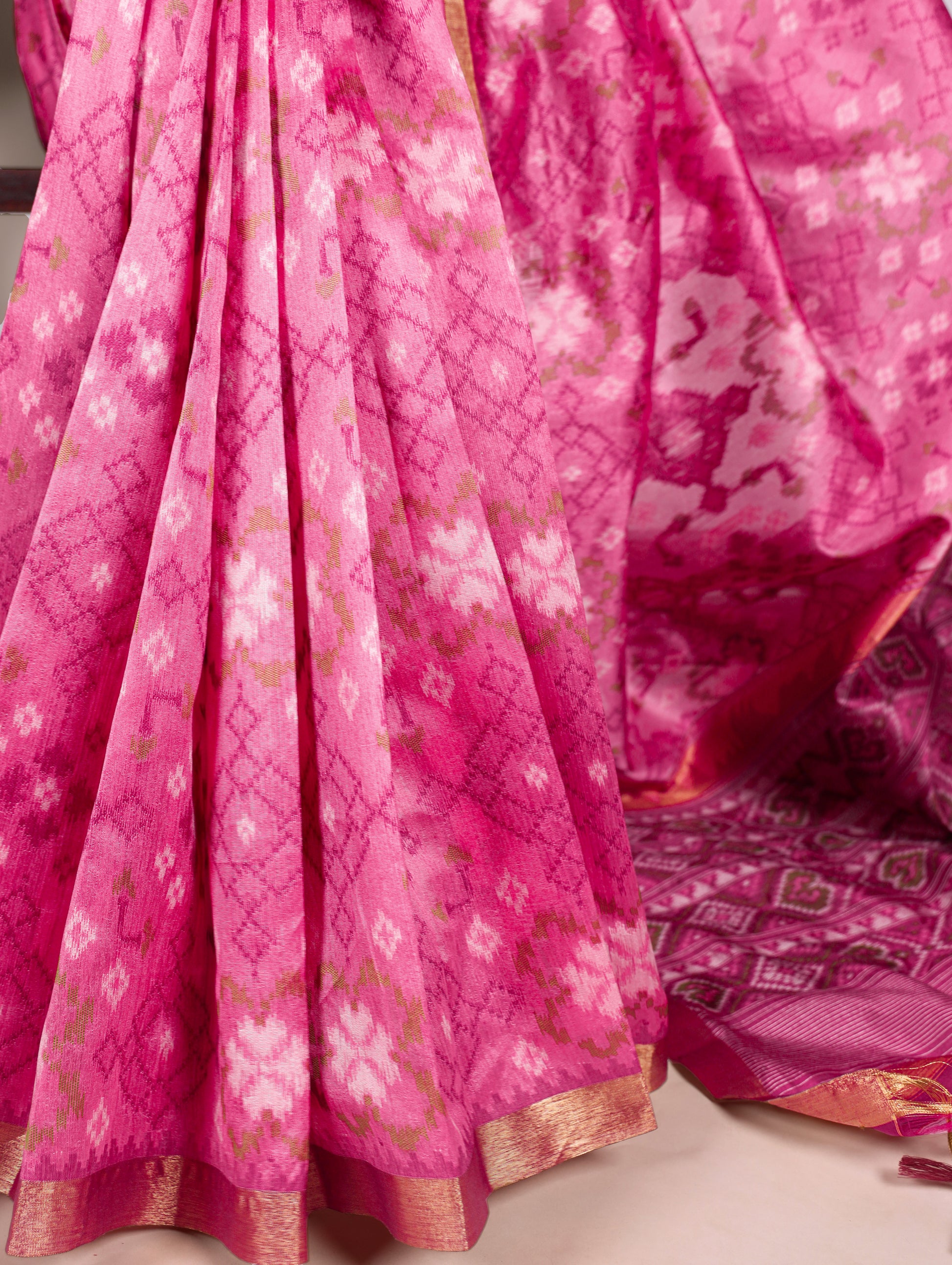 Jacquard saree