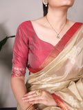 Printed saree
