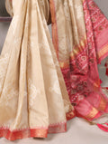 Printed saree