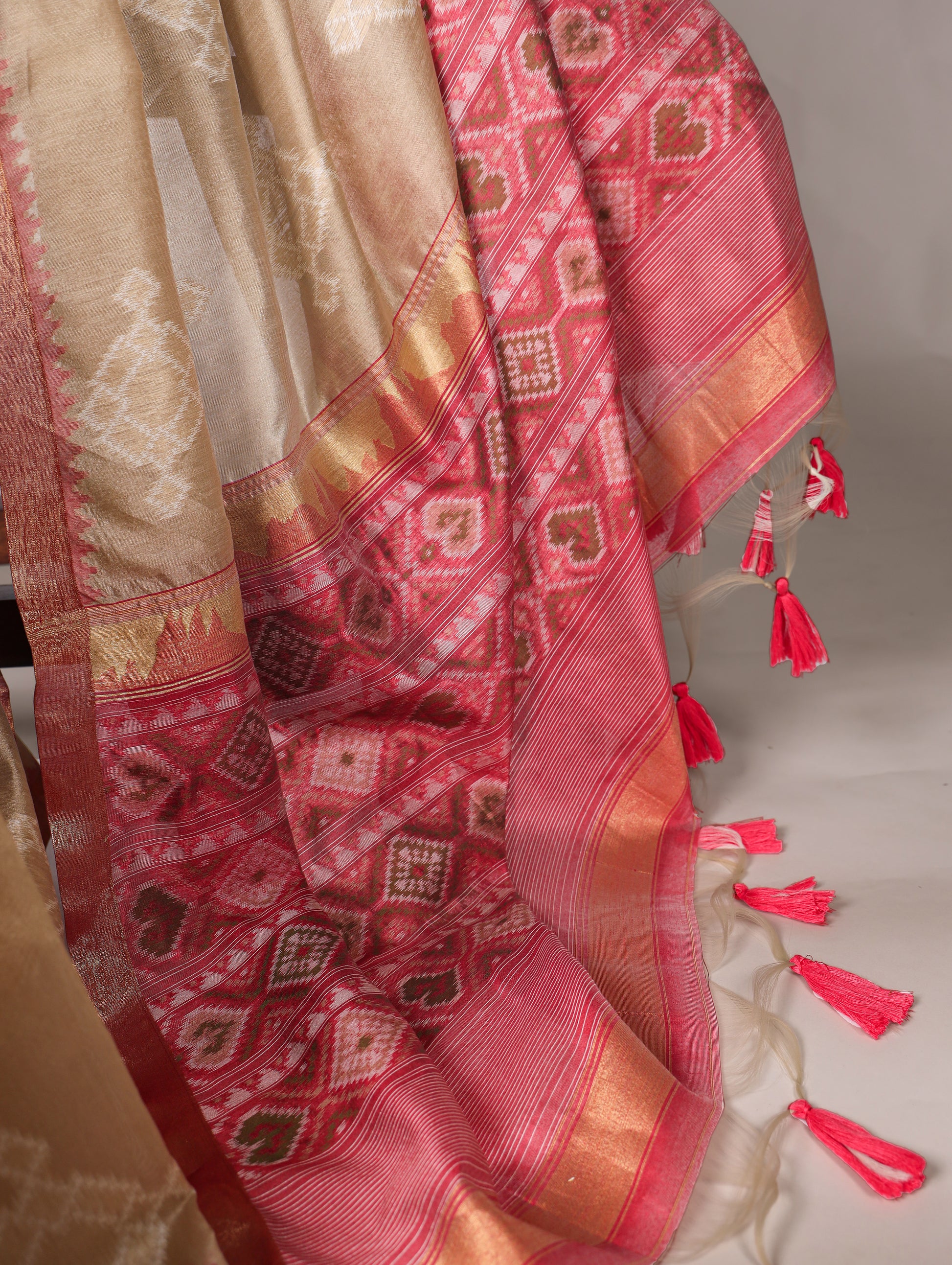 Printed saree
