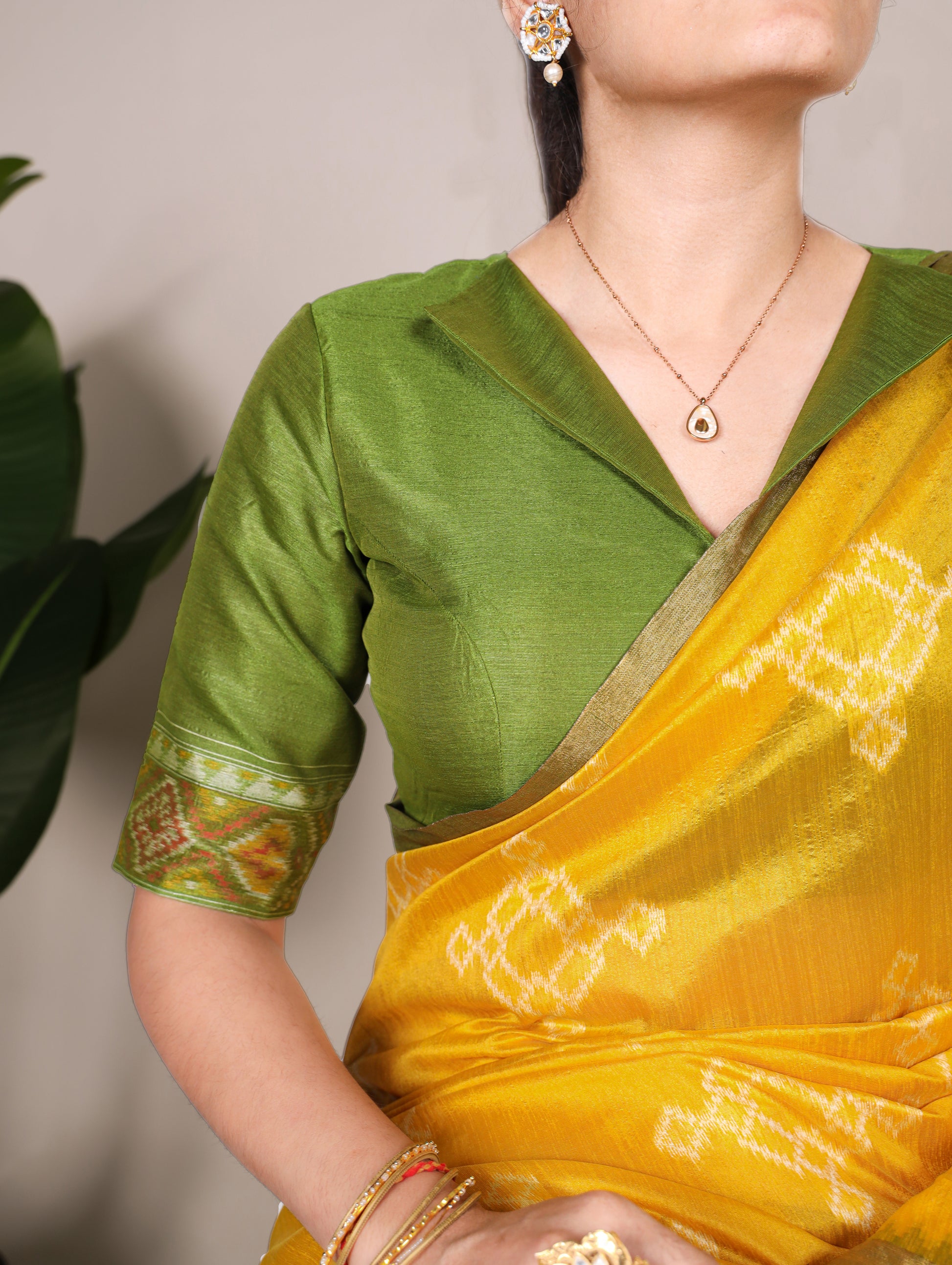 Printed saree