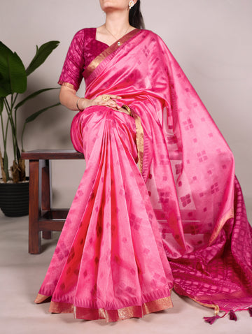 Printed saree