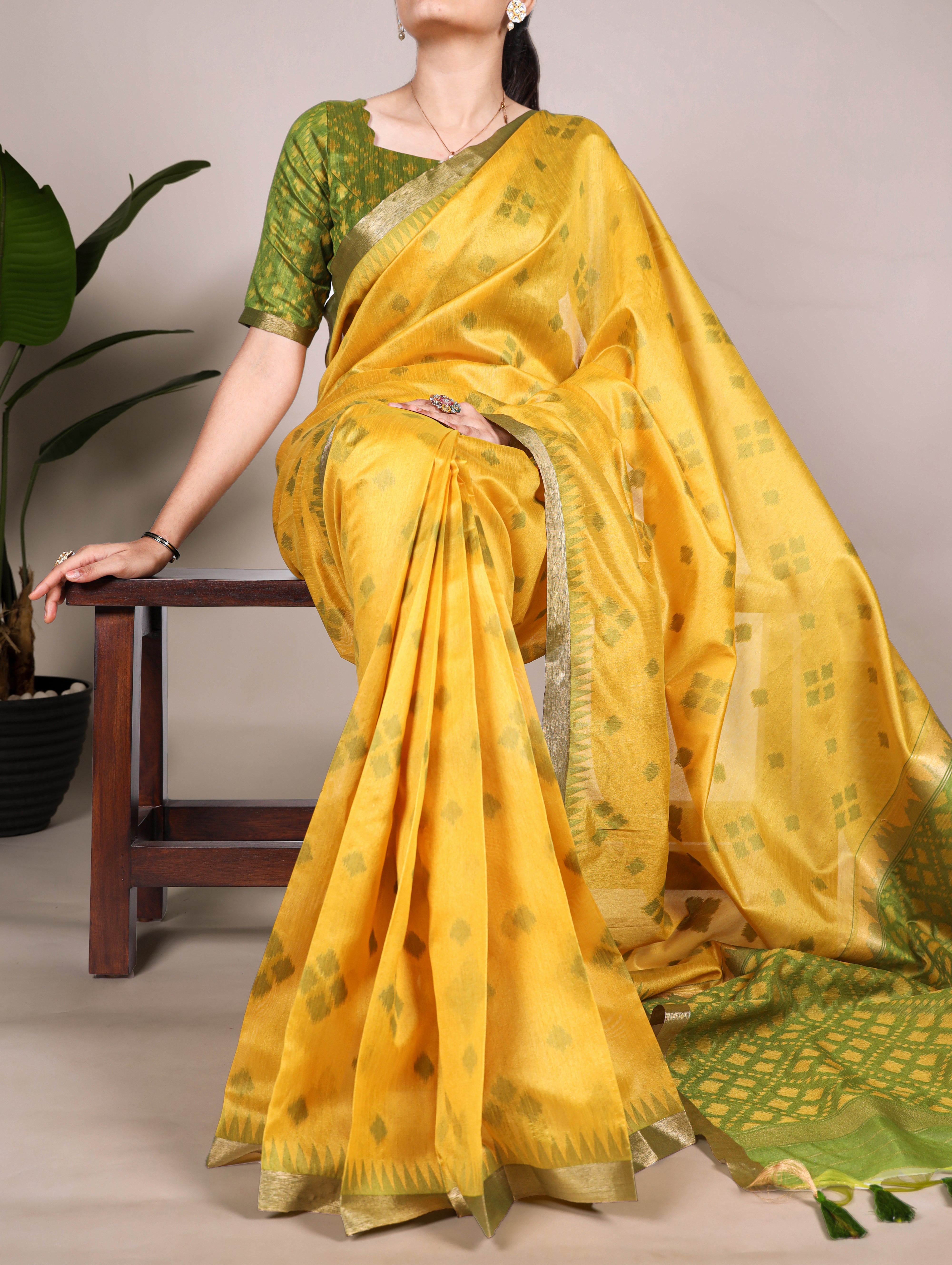 Printed saree