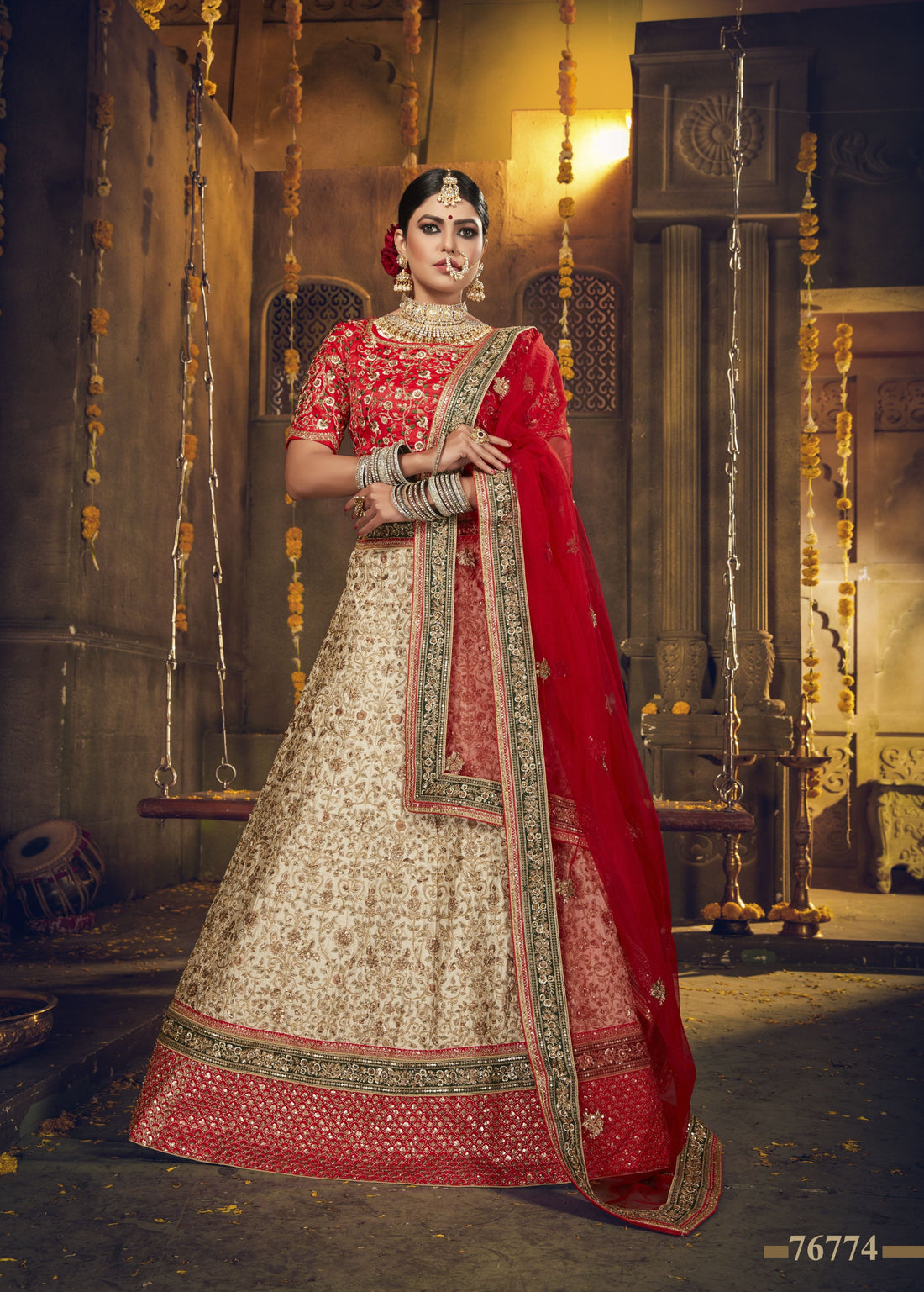 Panetar Designer Bridal Wear Lehenga D.No 76774 Anant Tex Exports Private Limited