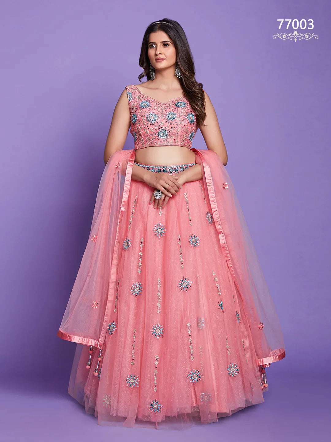 Mahira Vol 4 Designer Occasion Wear Lehenga D.No. 77003 - Anant Exports