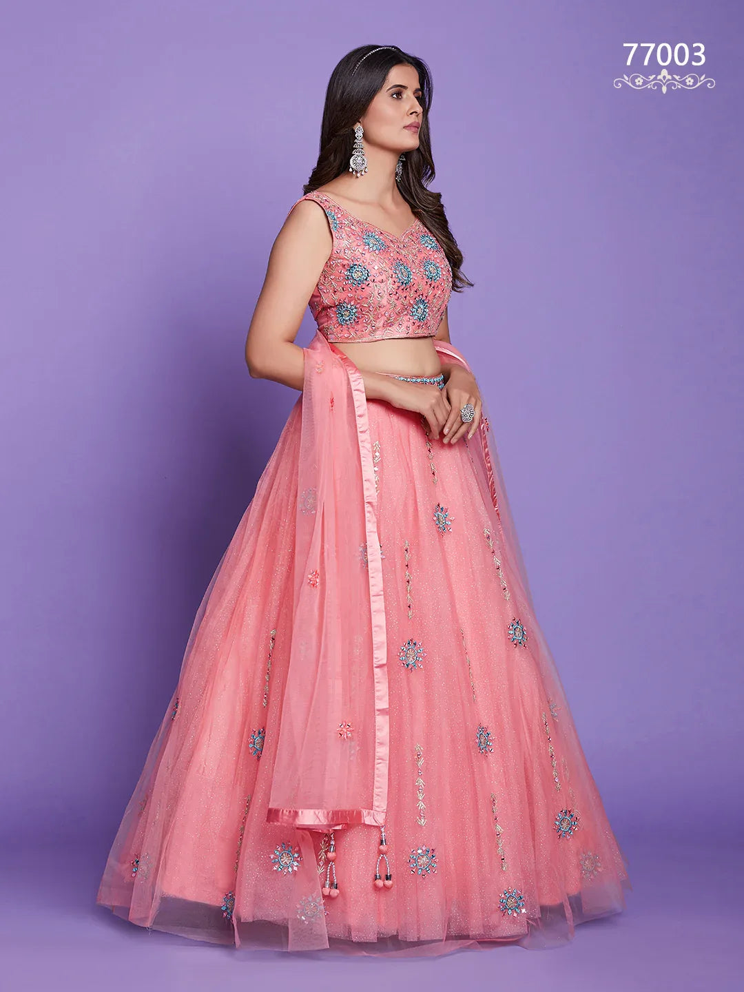 Mahira Vol 4 Designer Occasion Wear Lehenga D.No. 77003 - Anant Exports